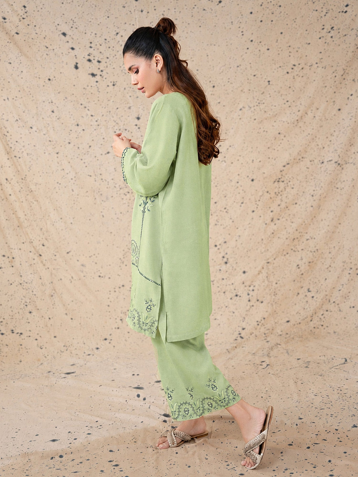 Embroidered Co-ord Set
