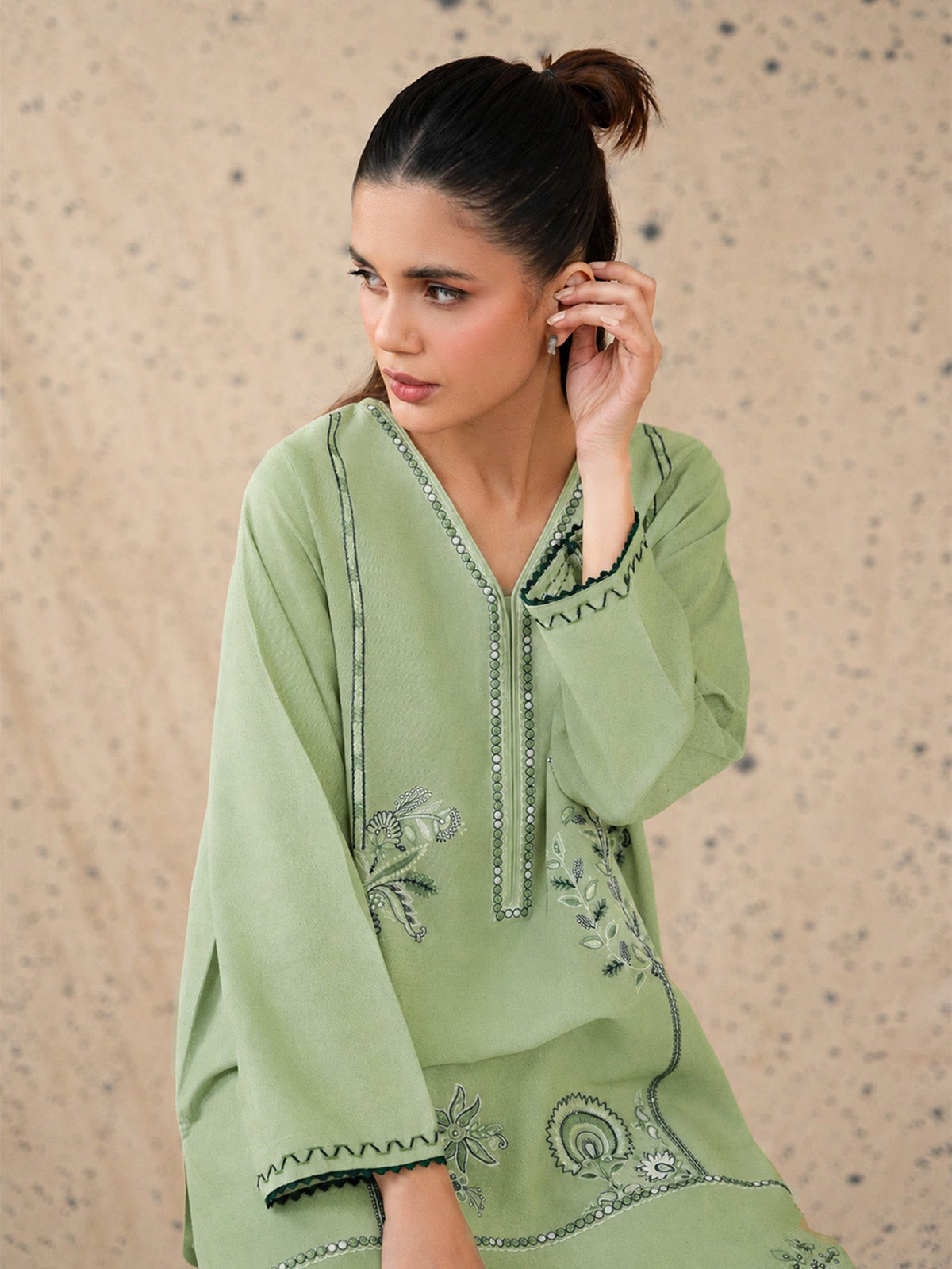 Embroidered Co-ord Set