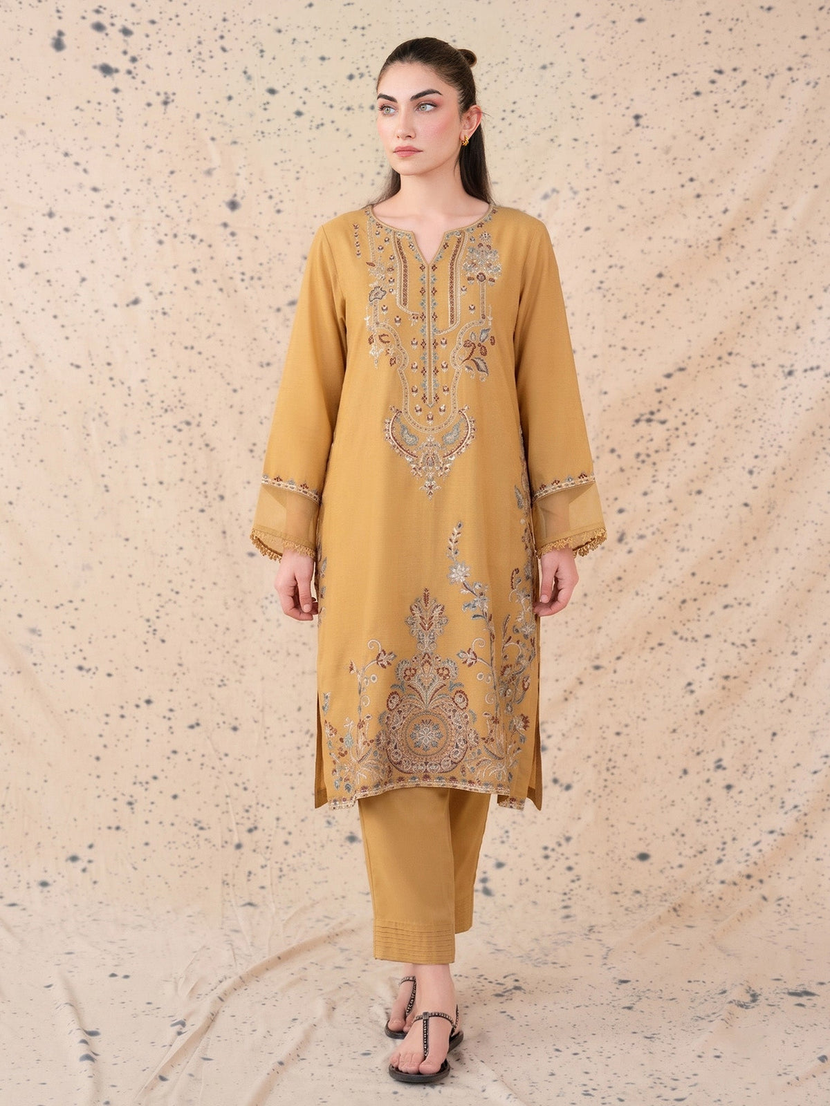 Embroidered Co-ord Set
