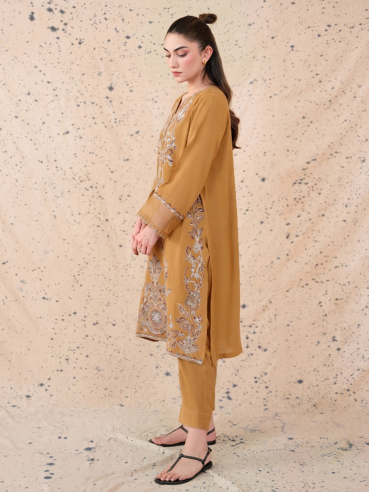 Embroidered Co-ord Set