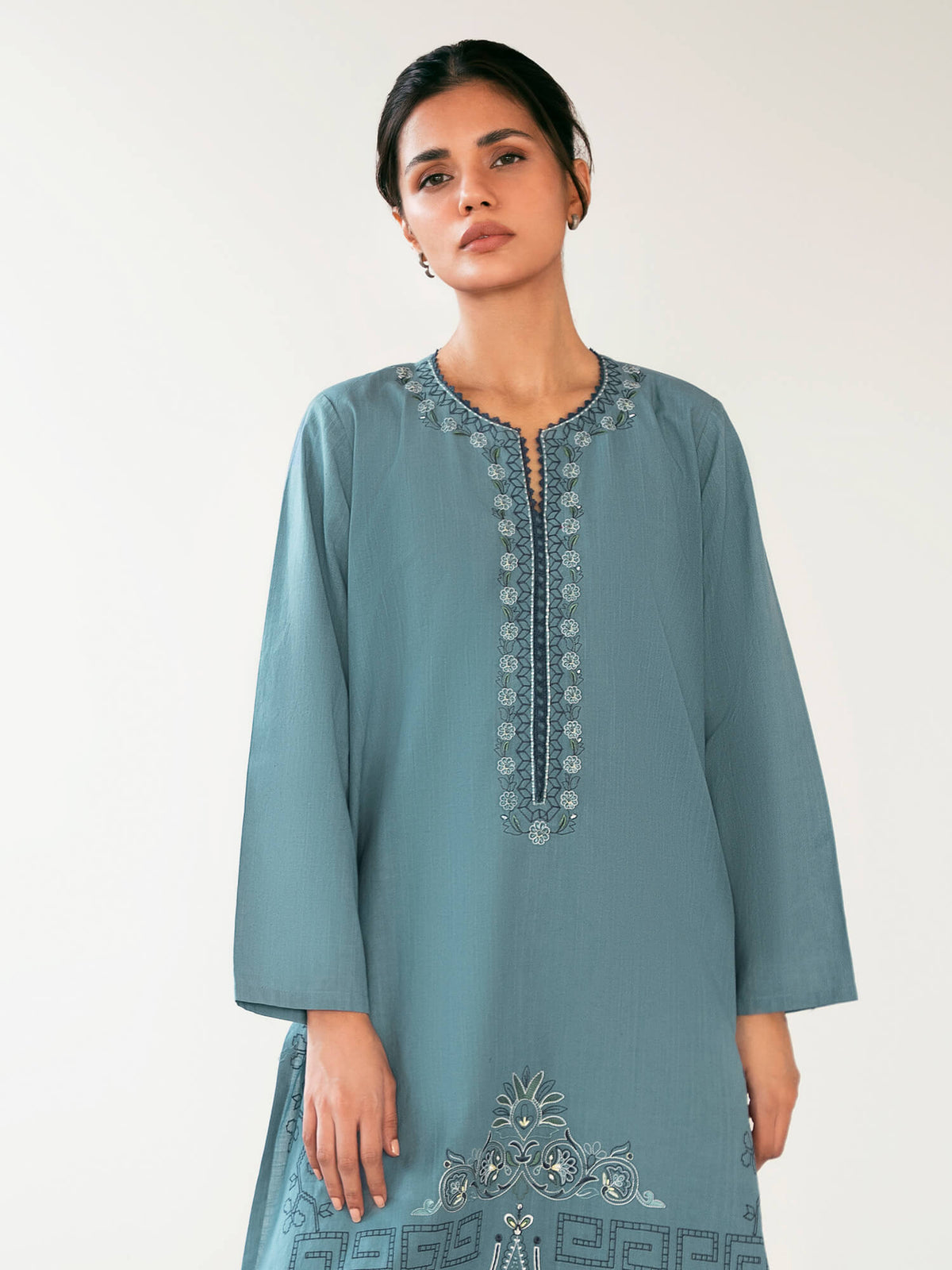 Embroidered Kurta