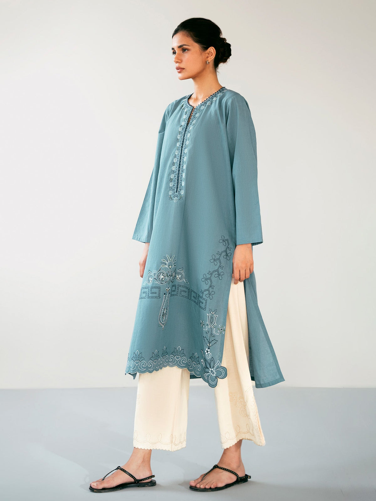 Embroidered Kurta