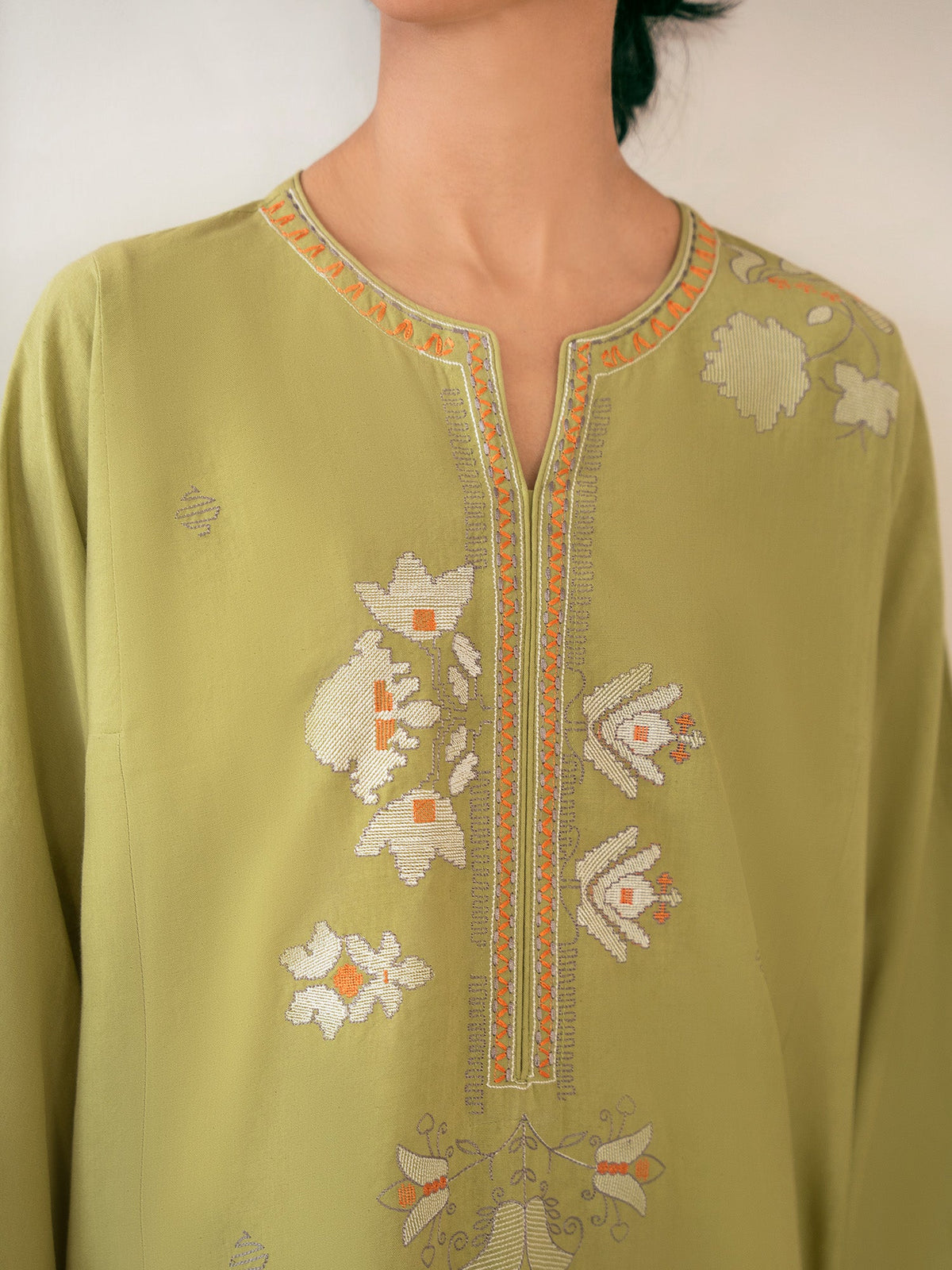 Embroidered Kurta
