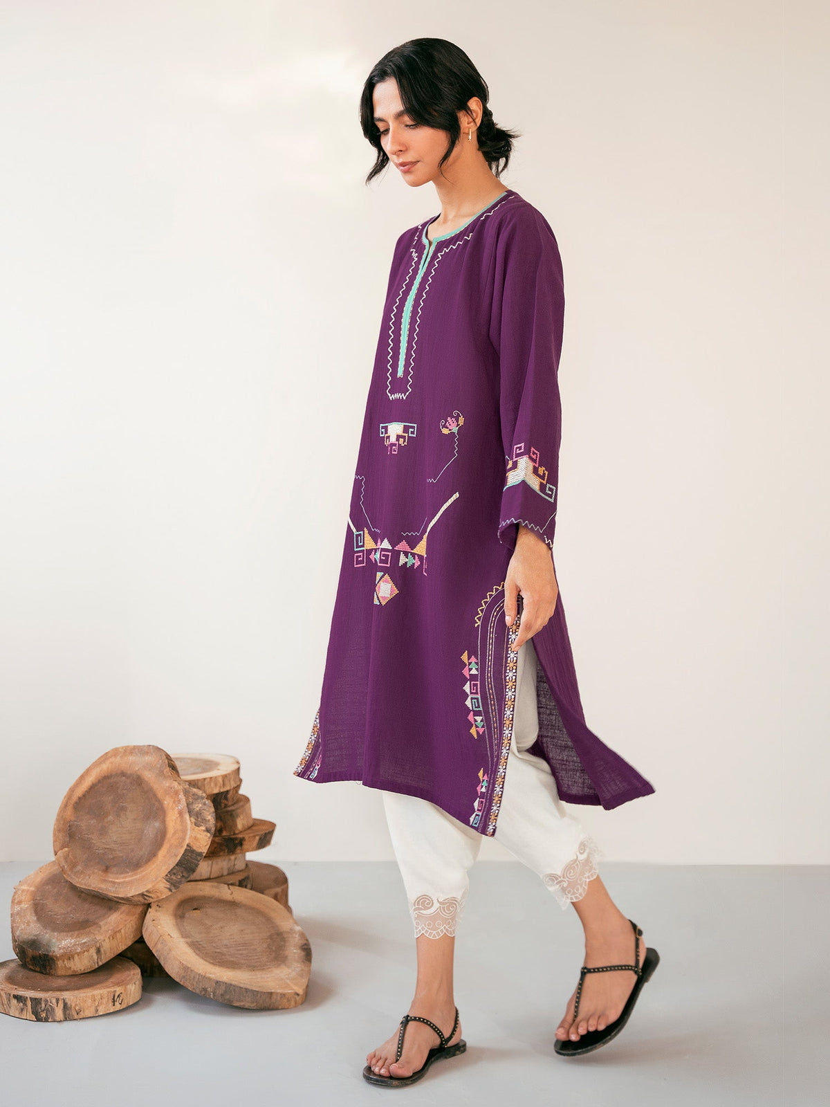 Embroidered Kurta