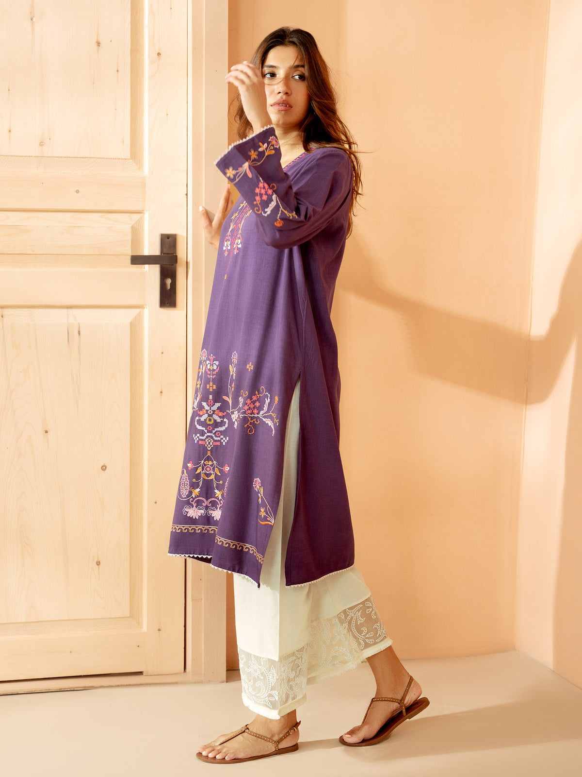 Embroidered Kurta