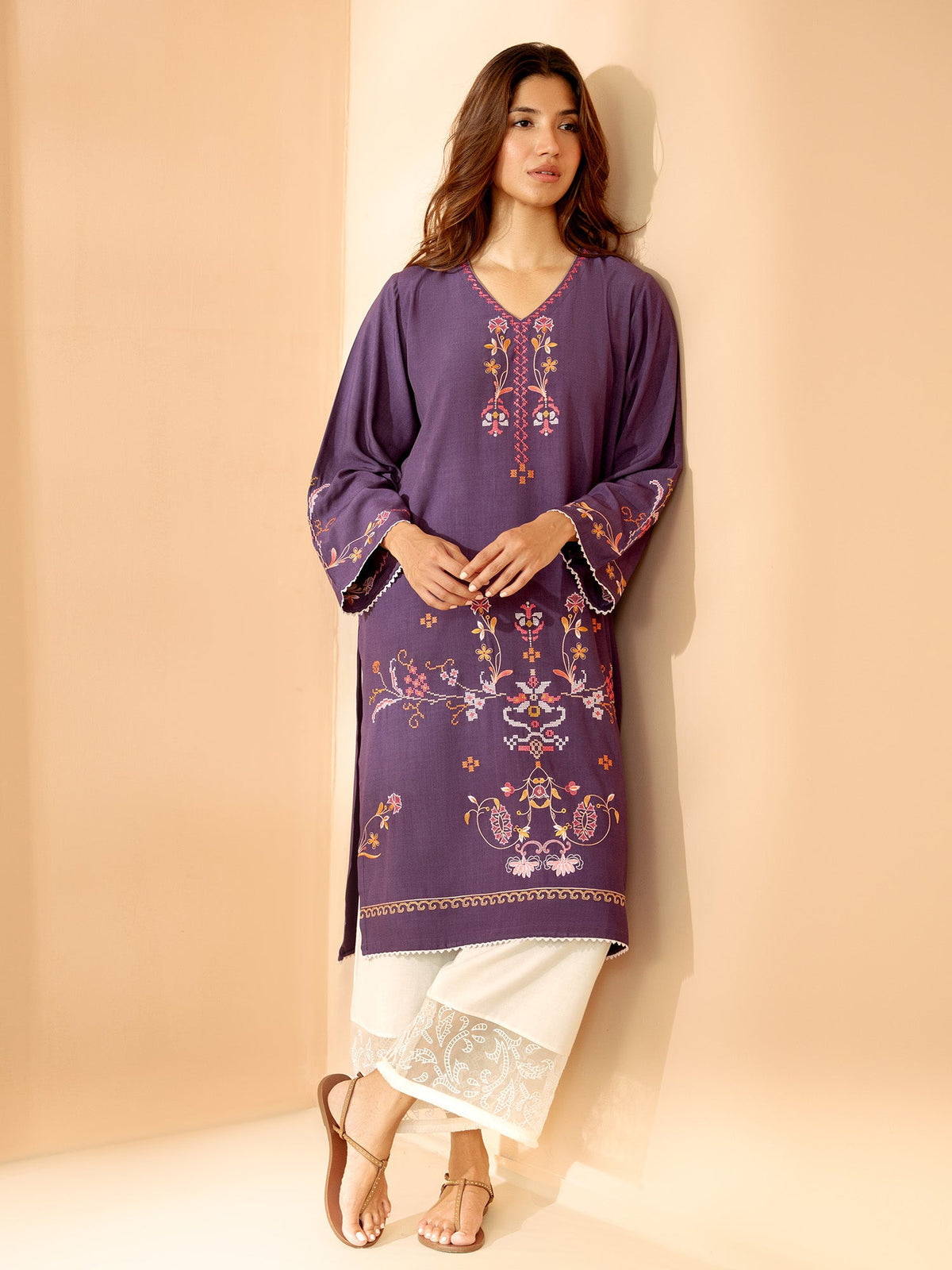 Embroidered Kurta