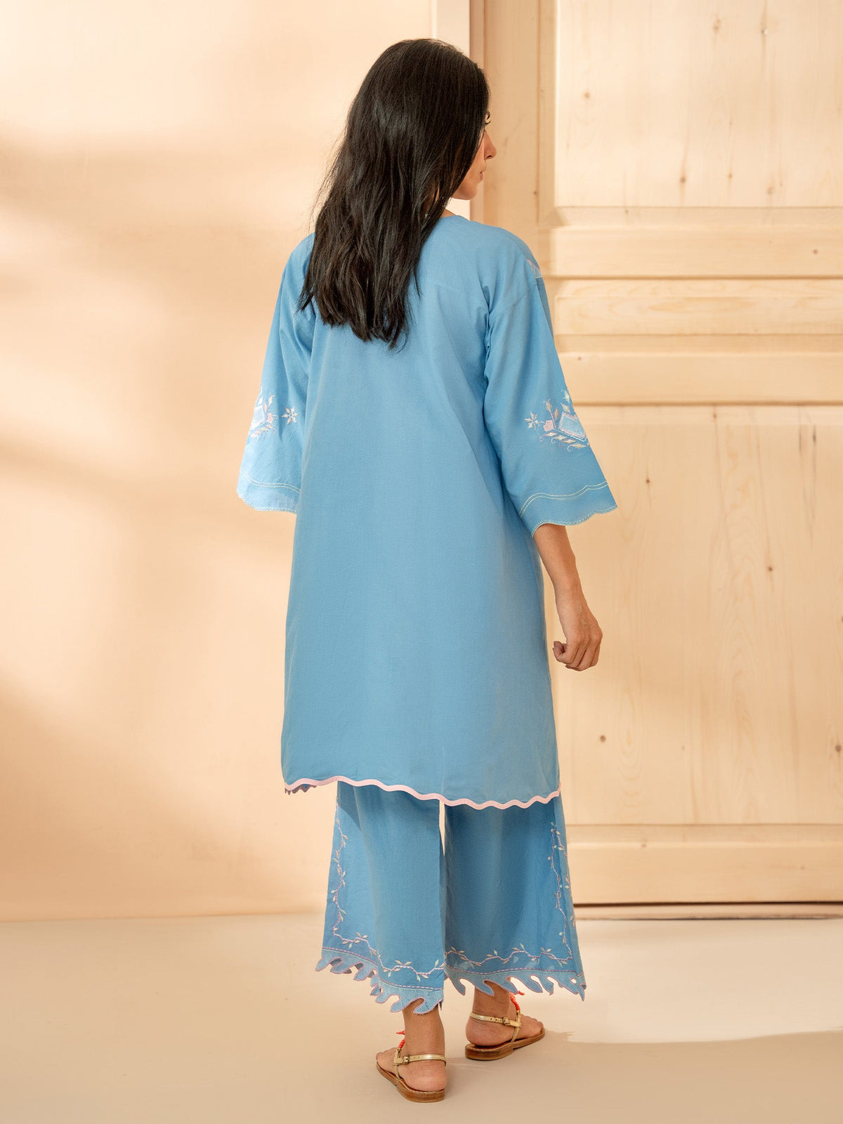 Embroidered Co-ord Set