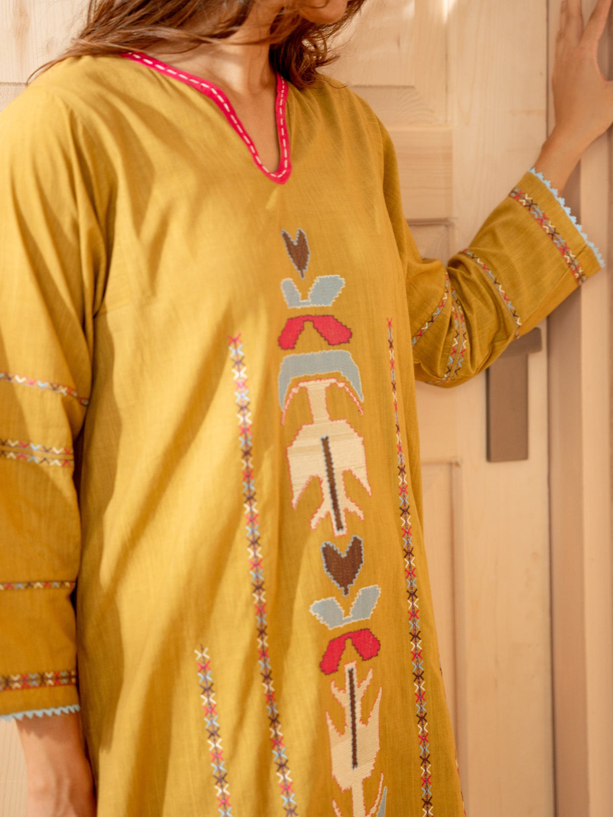 Embroidered Co-ord Set