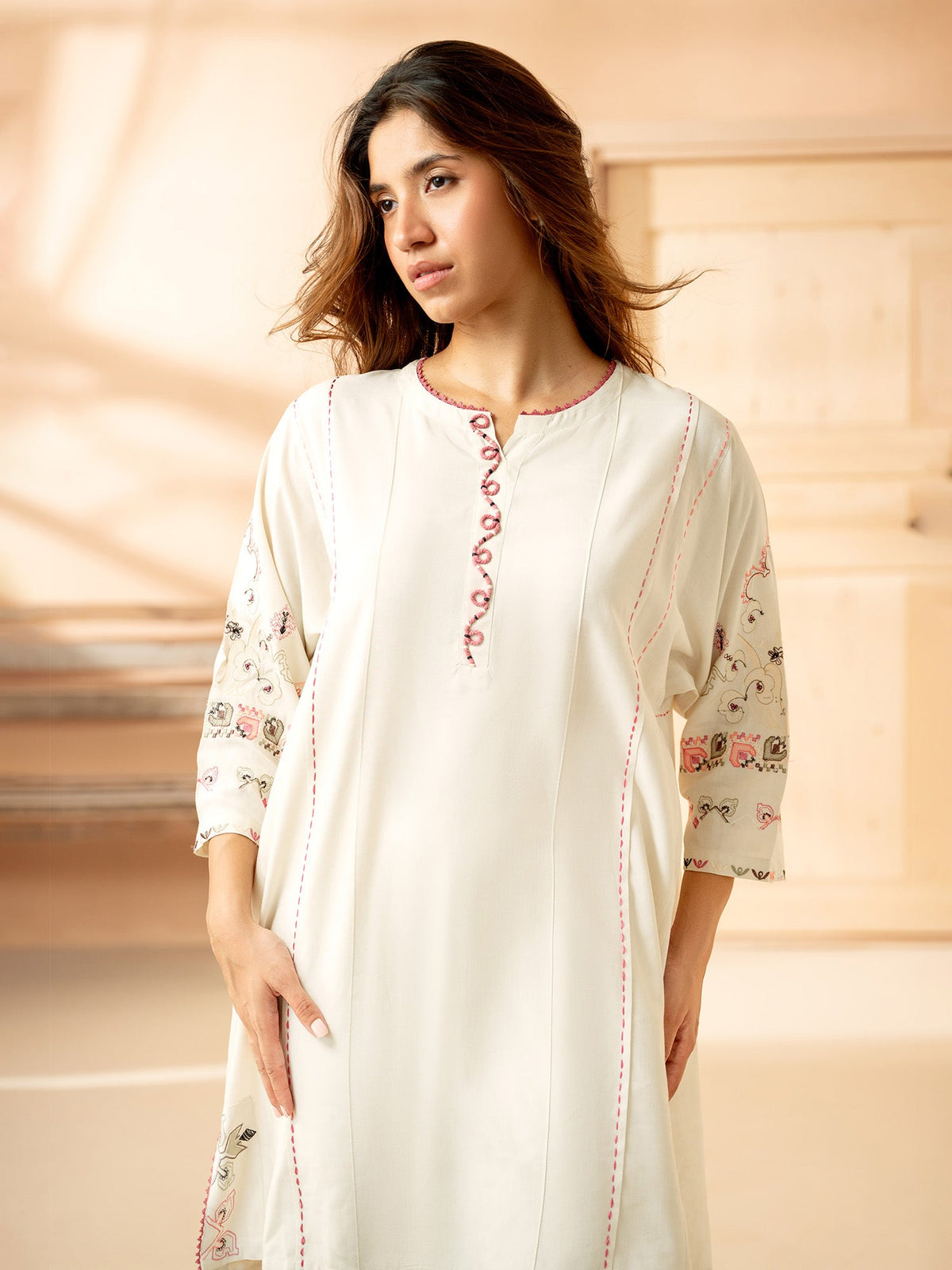 Embroidered Co-ord Set