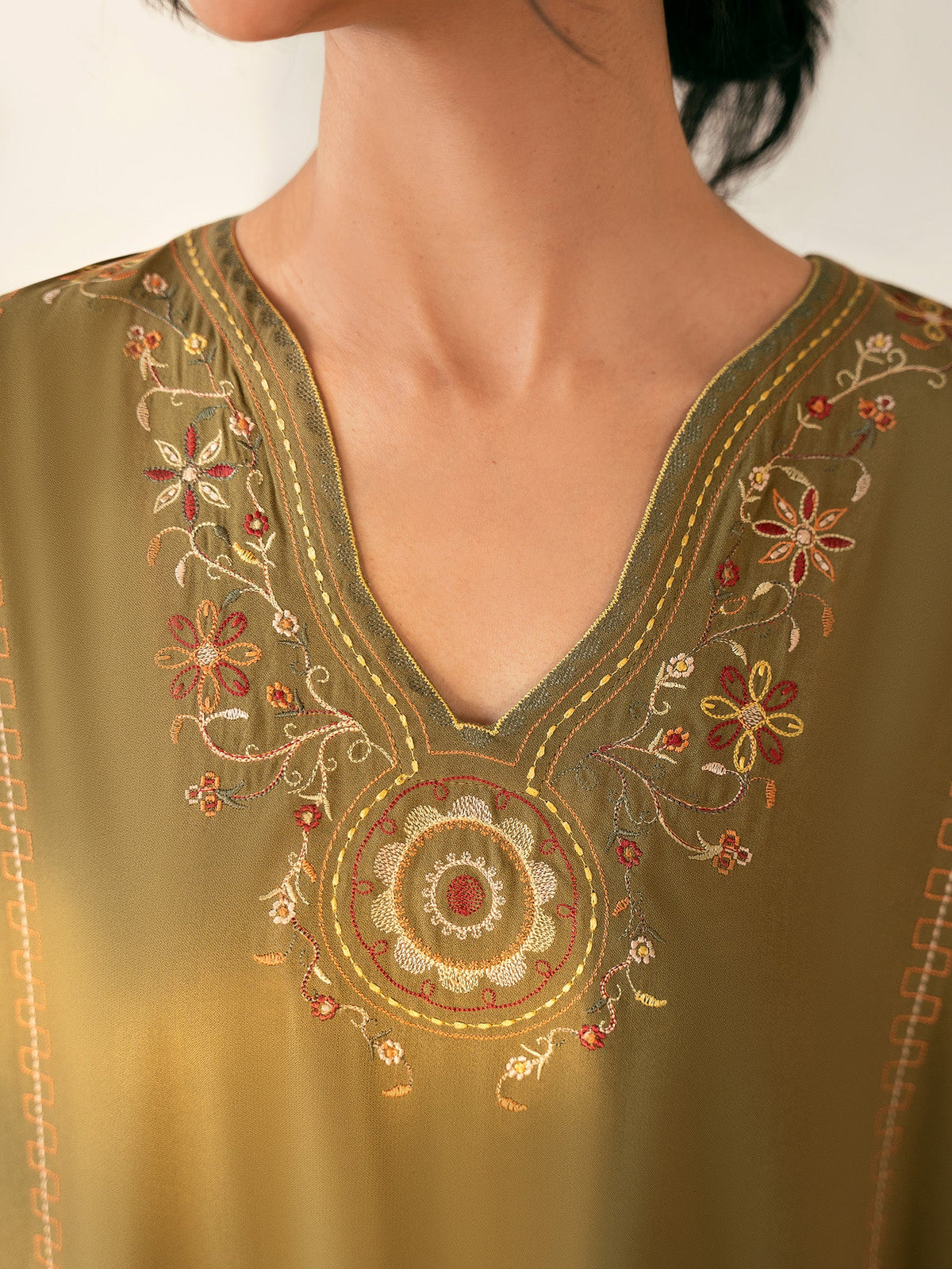 Embroidered Co-ord Set