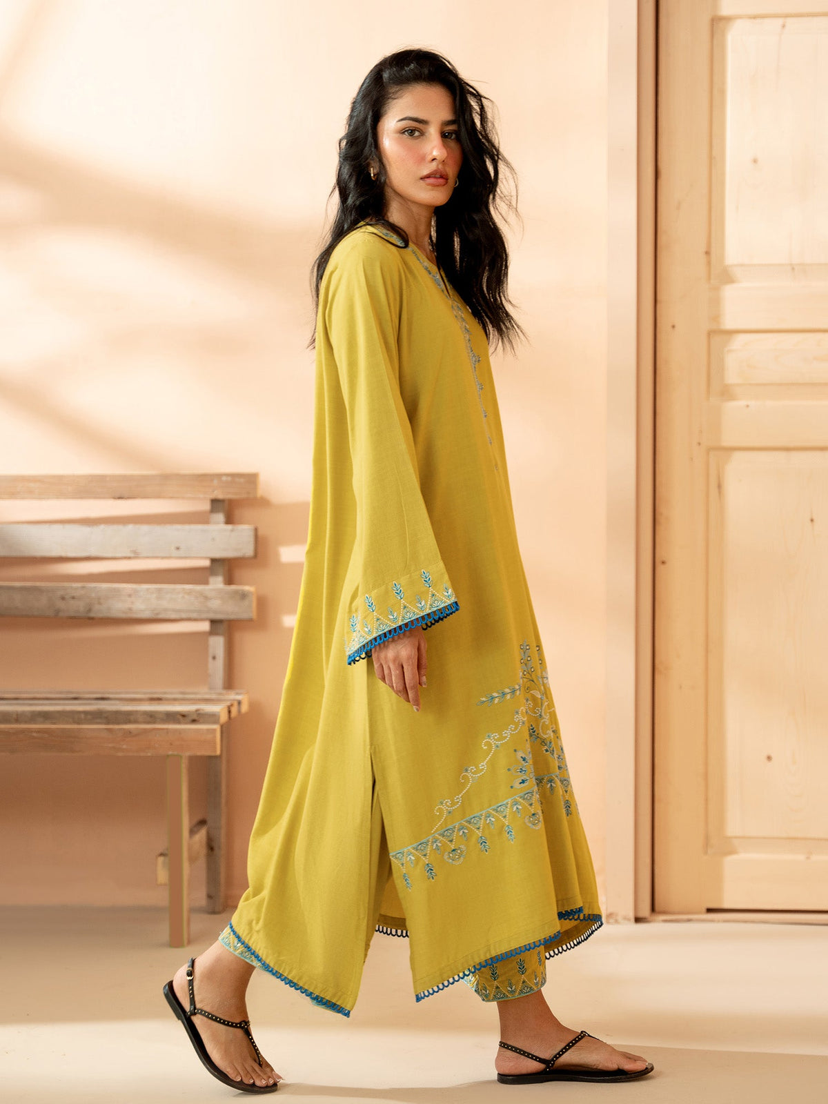 Embroidered Co-ord Set