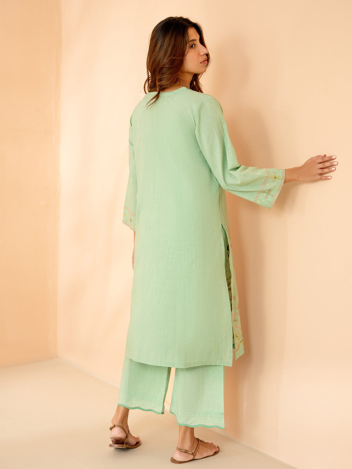 Embroidered Co-ord Set