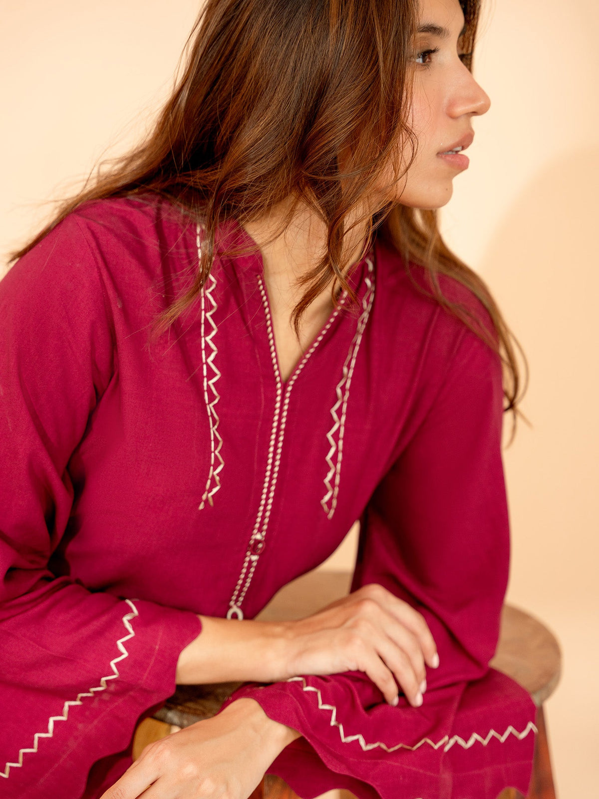 Embroidered Co-ord Set