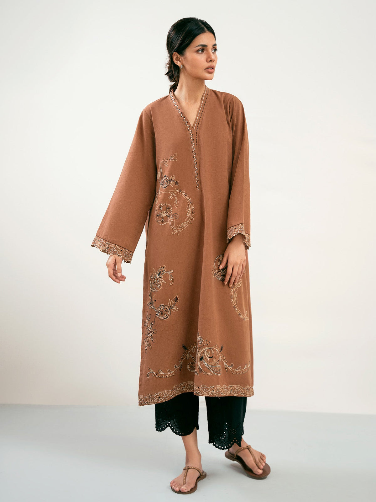 Embroidered Kurta