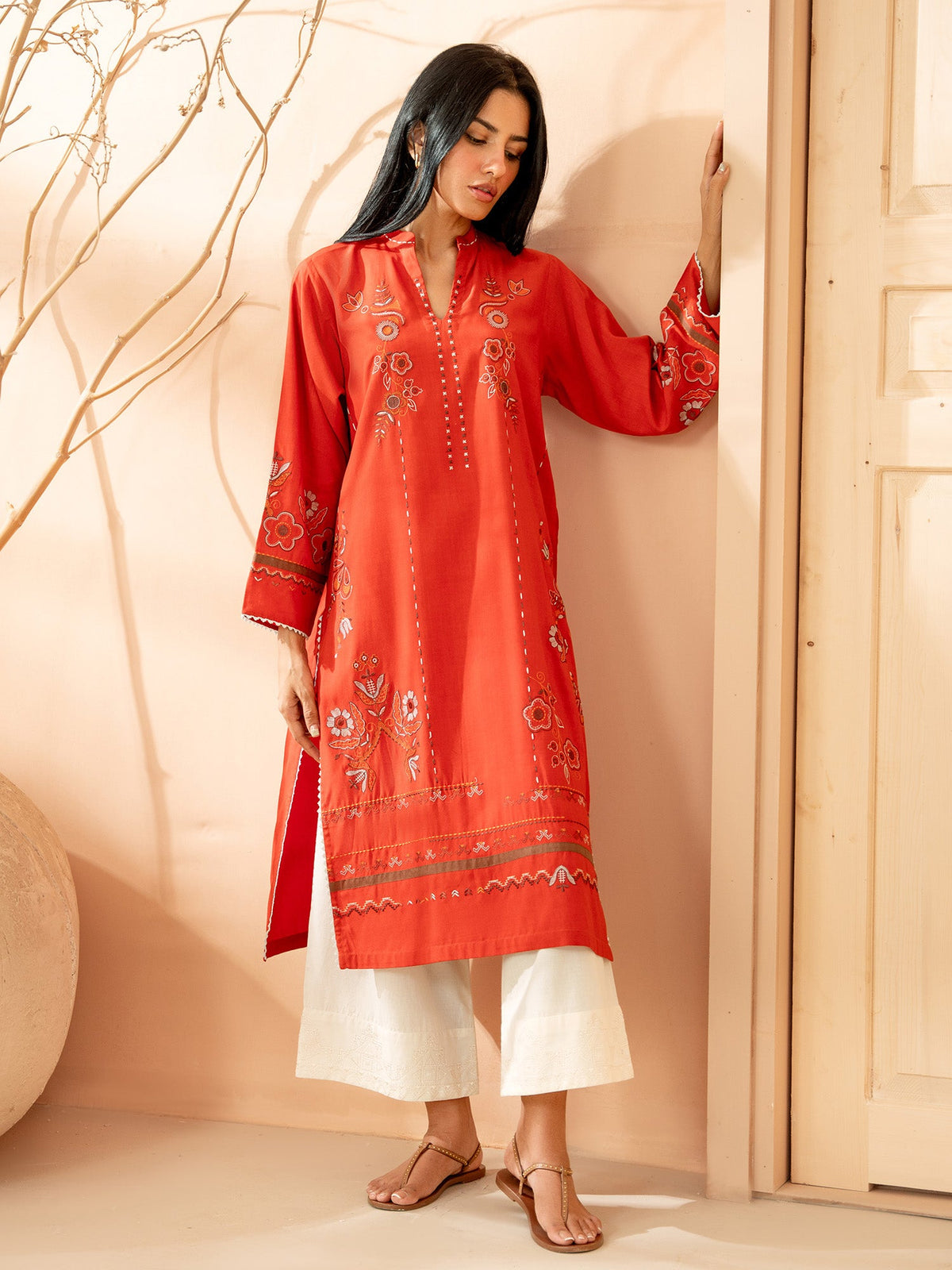 Embroidered Kurta