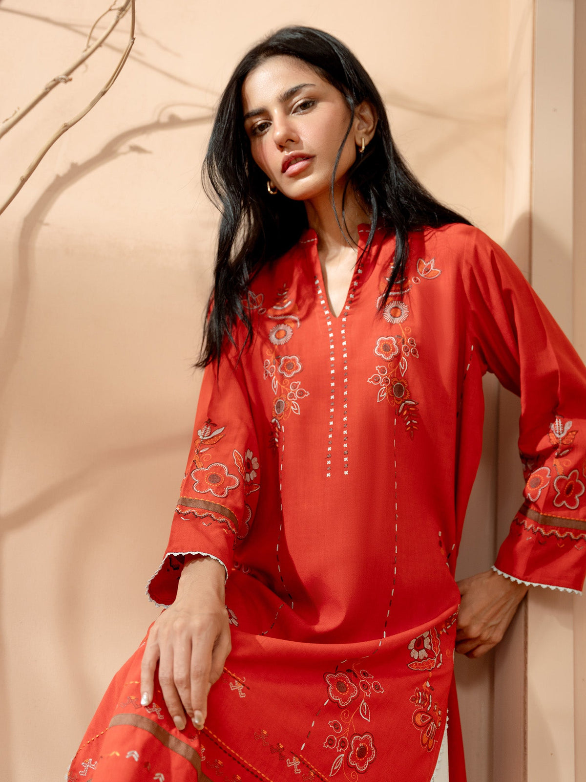 Embroidered Kurta