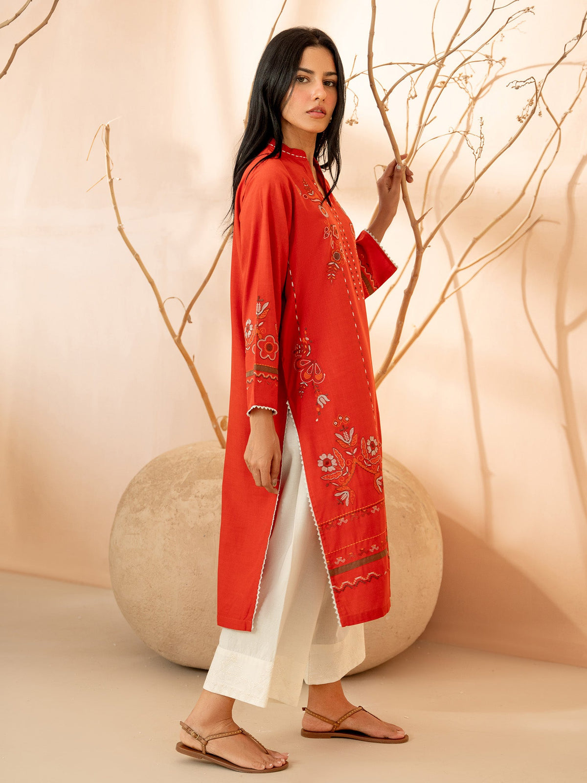 Embroidered Kurta