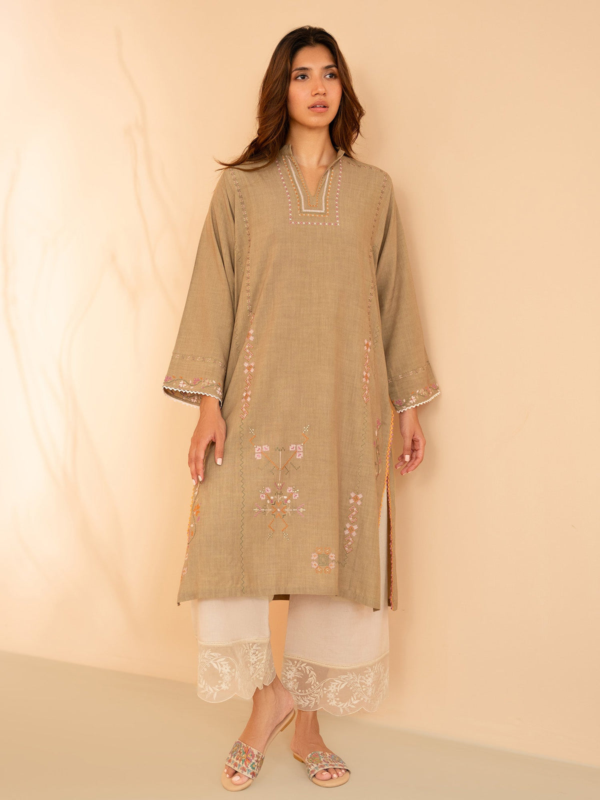 Embroidered Kurta