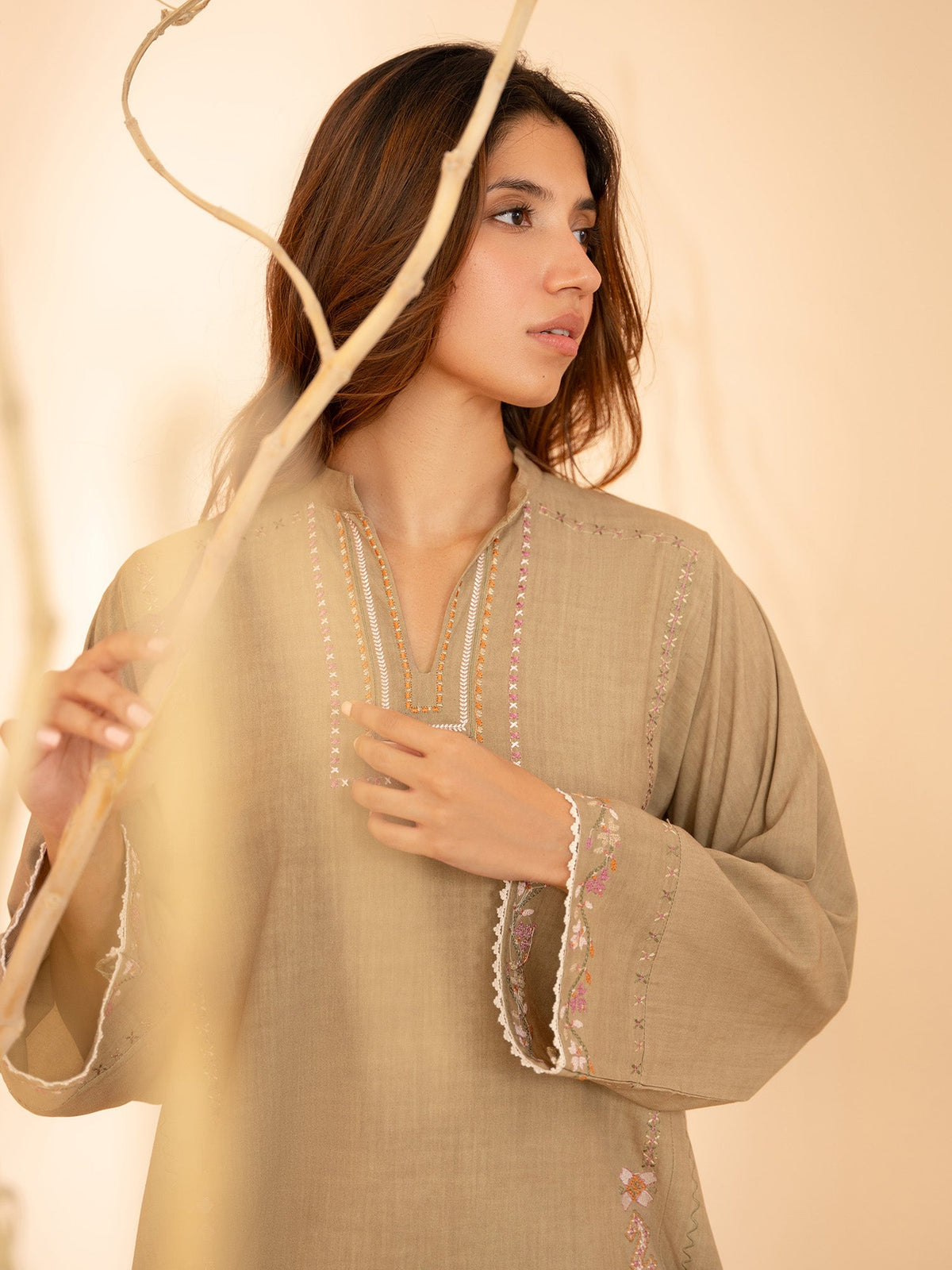 Embroidered Kurta