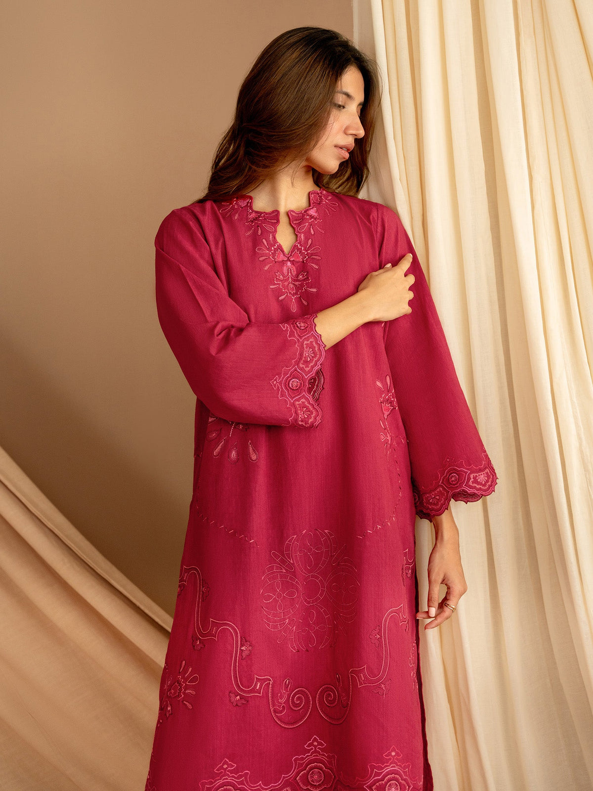 Embroidered Co-ord Set