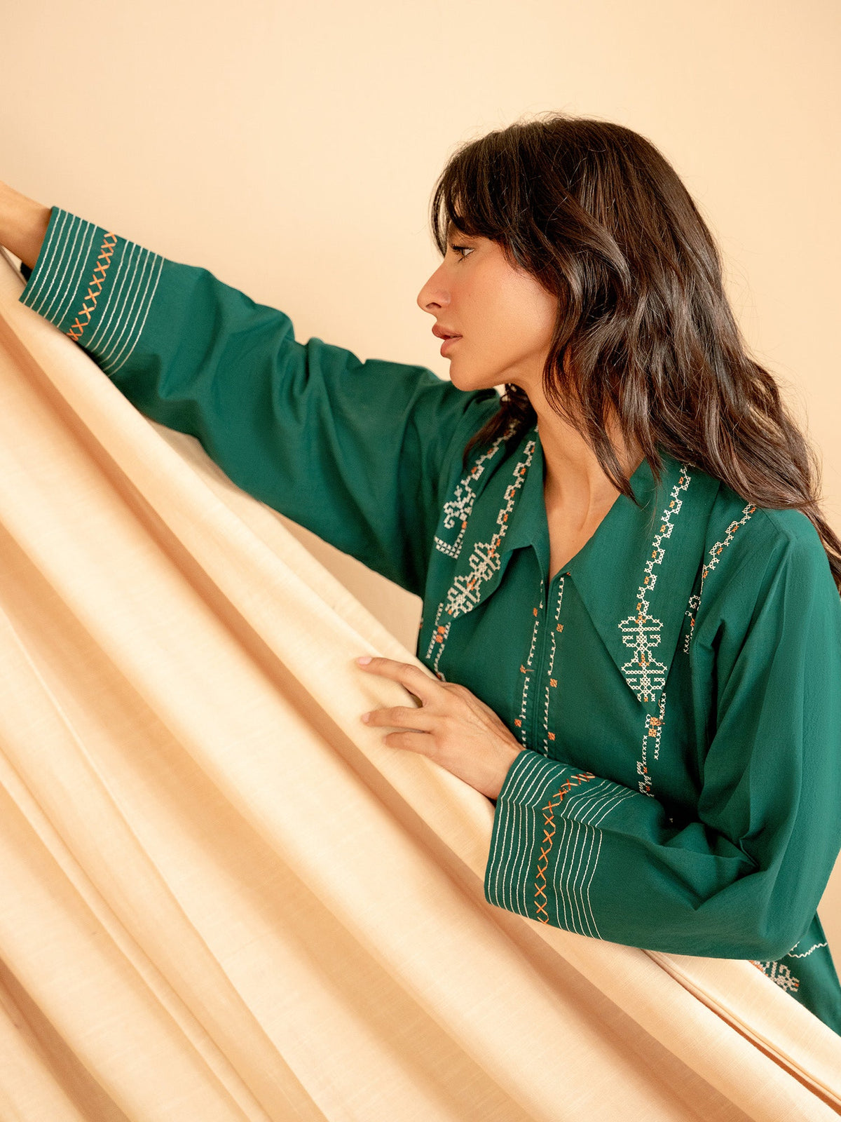 Embroidered Co-ord Set