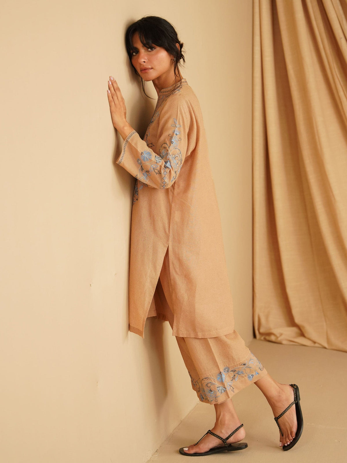 Embroidered Co-ord Set