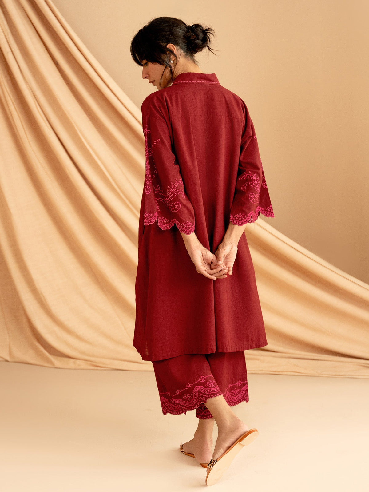 Embroidered Co-ord Set