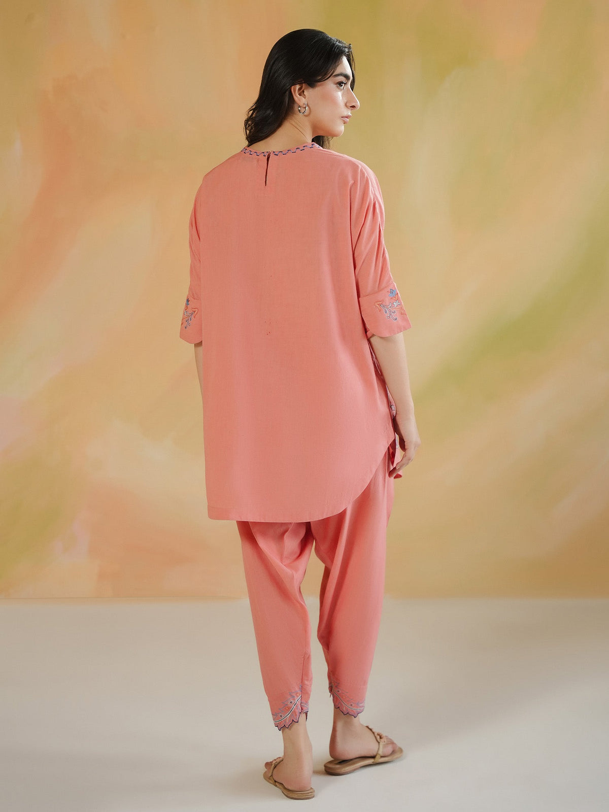 Embroidered Co-ord Set