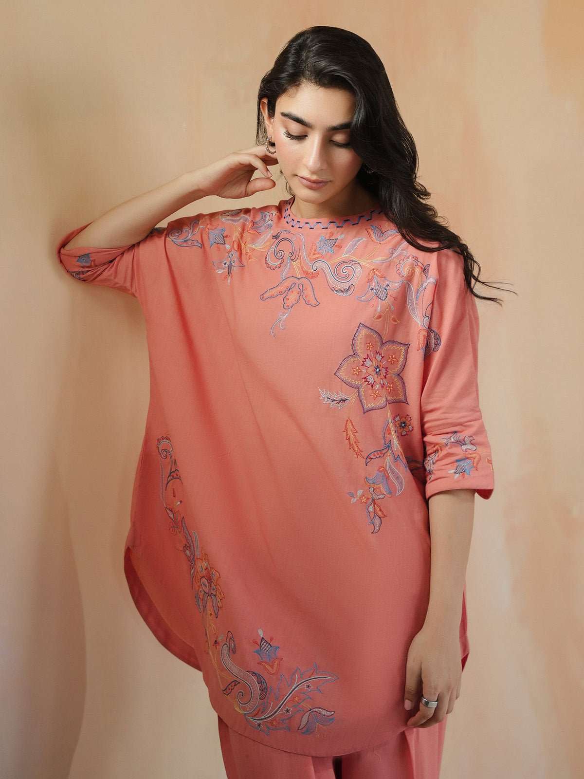 Embroidered Co-ord Set