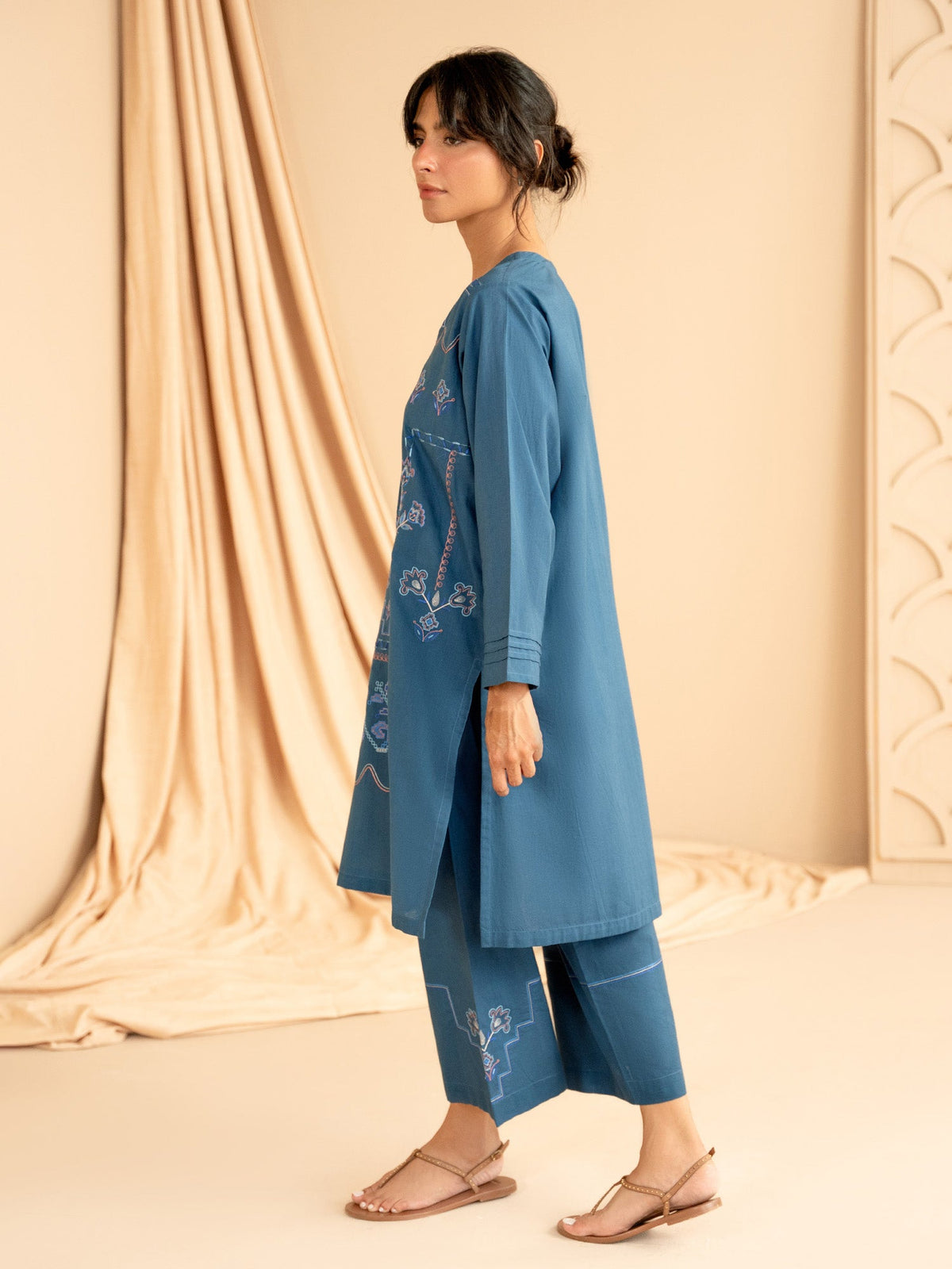 Embroidered Co-ord Set