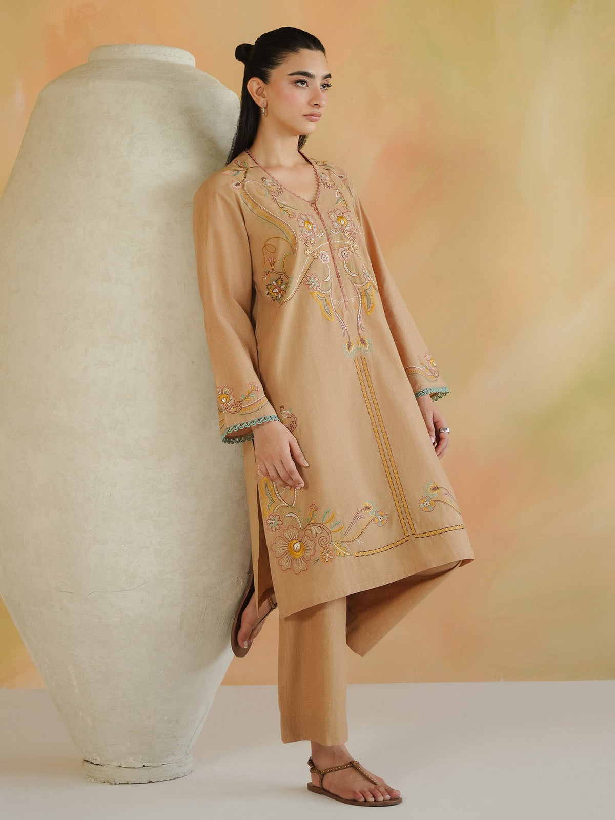 Embroidered Co-ord Set