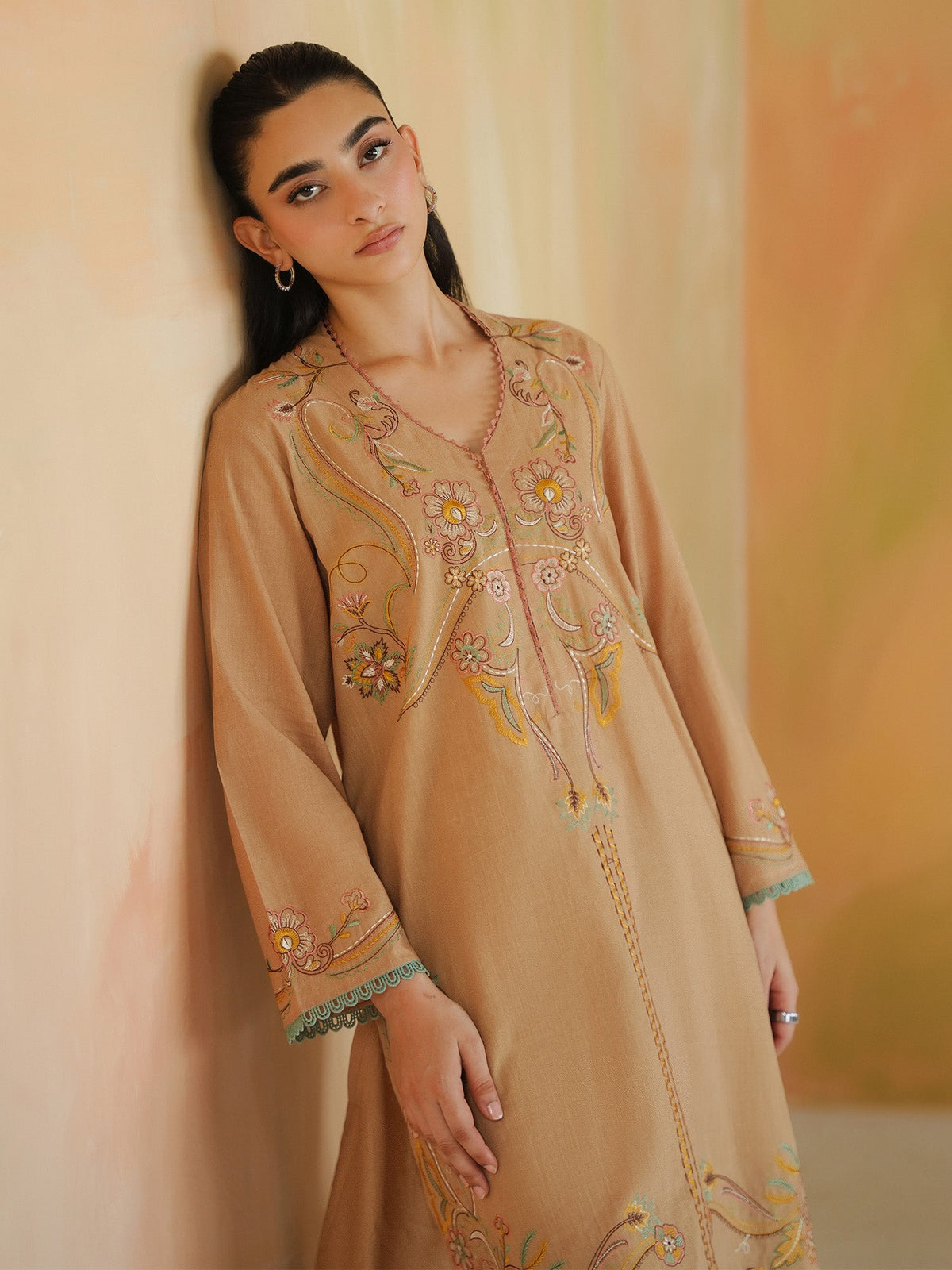 Embroidered Co-ord Set