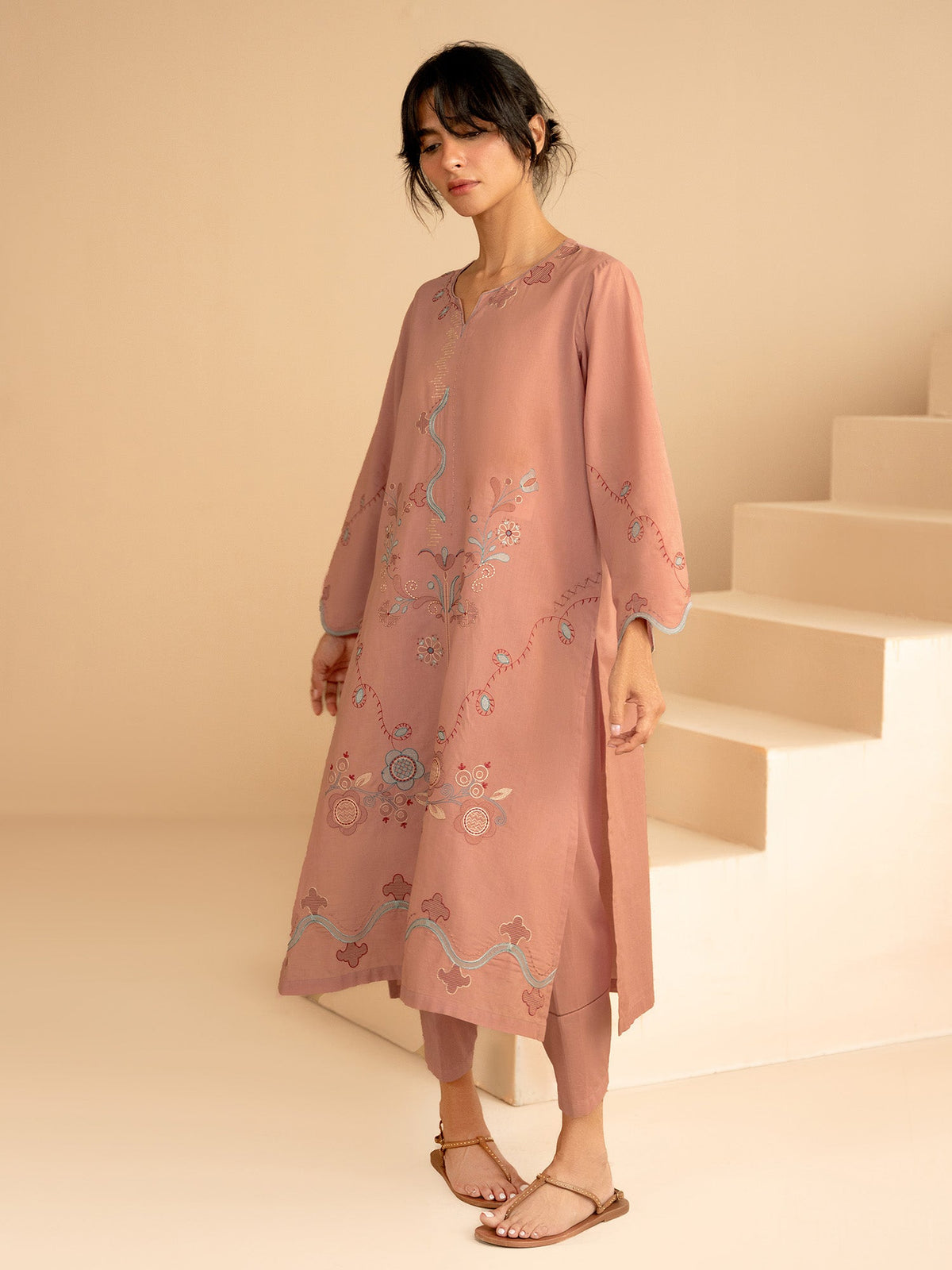 Embroidered Co-ord Set