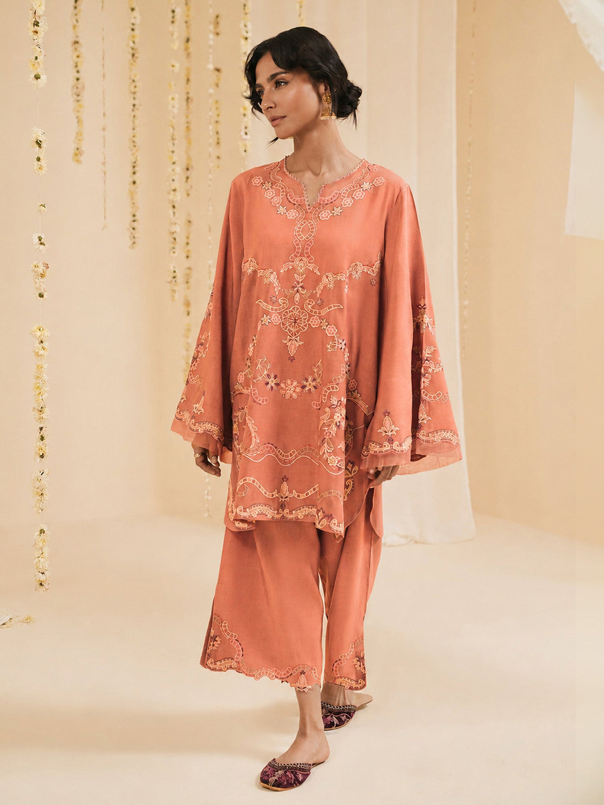 Embroidered Co-ord Set