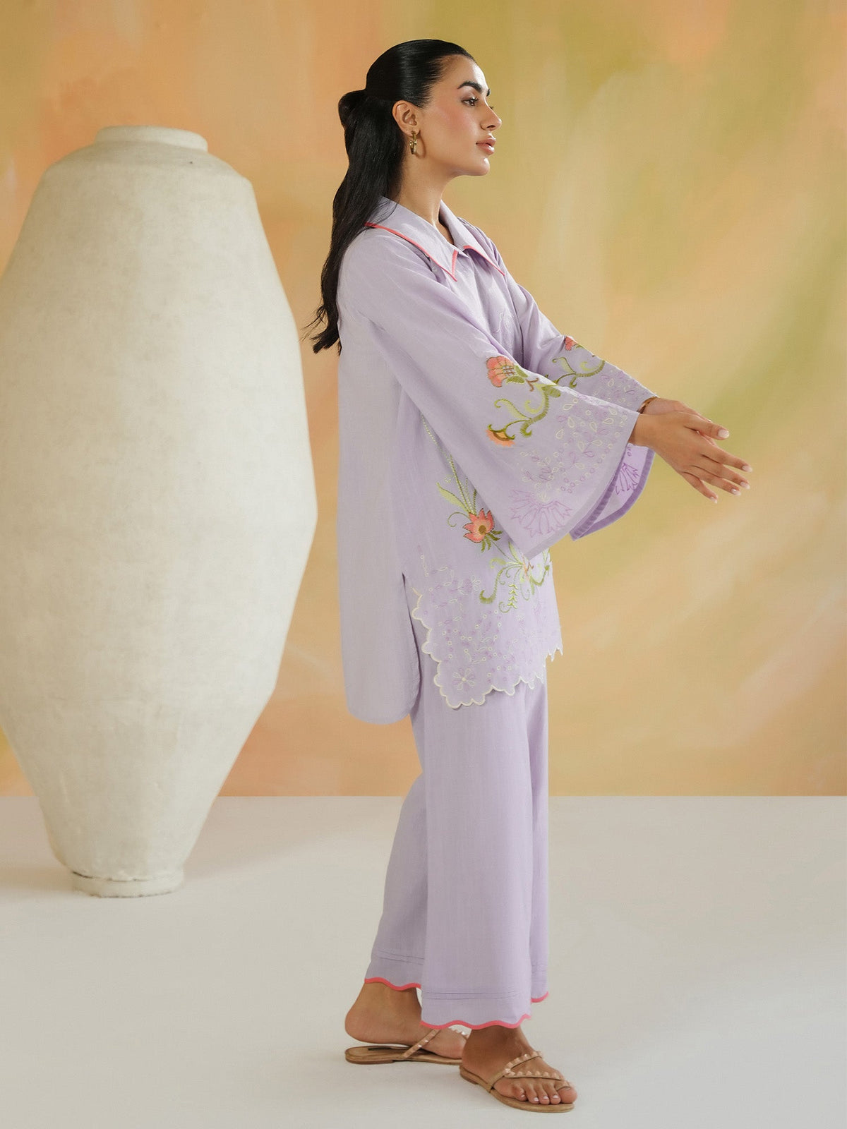 Embroidered Co-ord Set