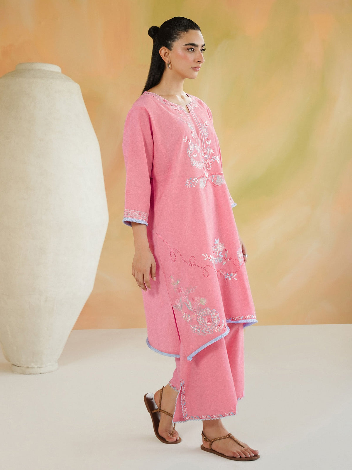 Embroidered Co-ord Set