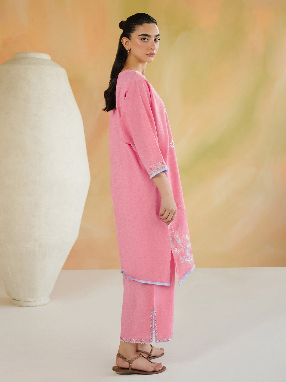 Embroidered Co-ord Set
