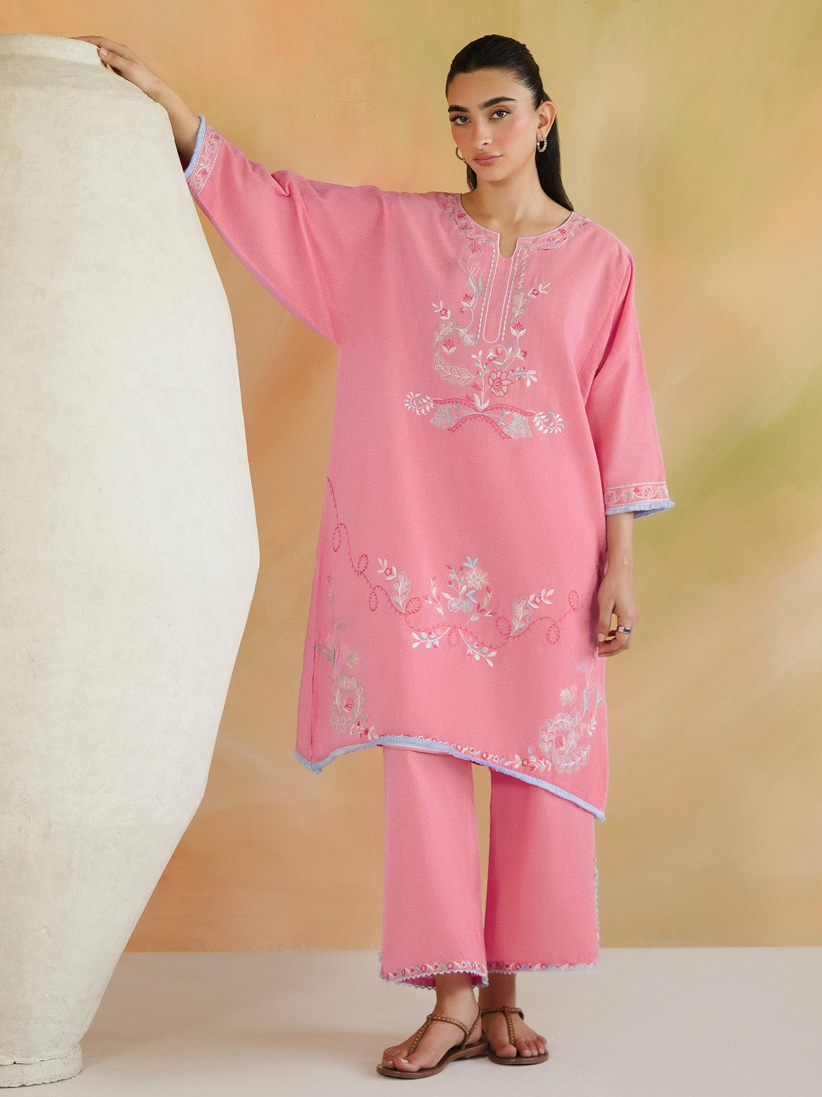 Embroidered Co-ord Set