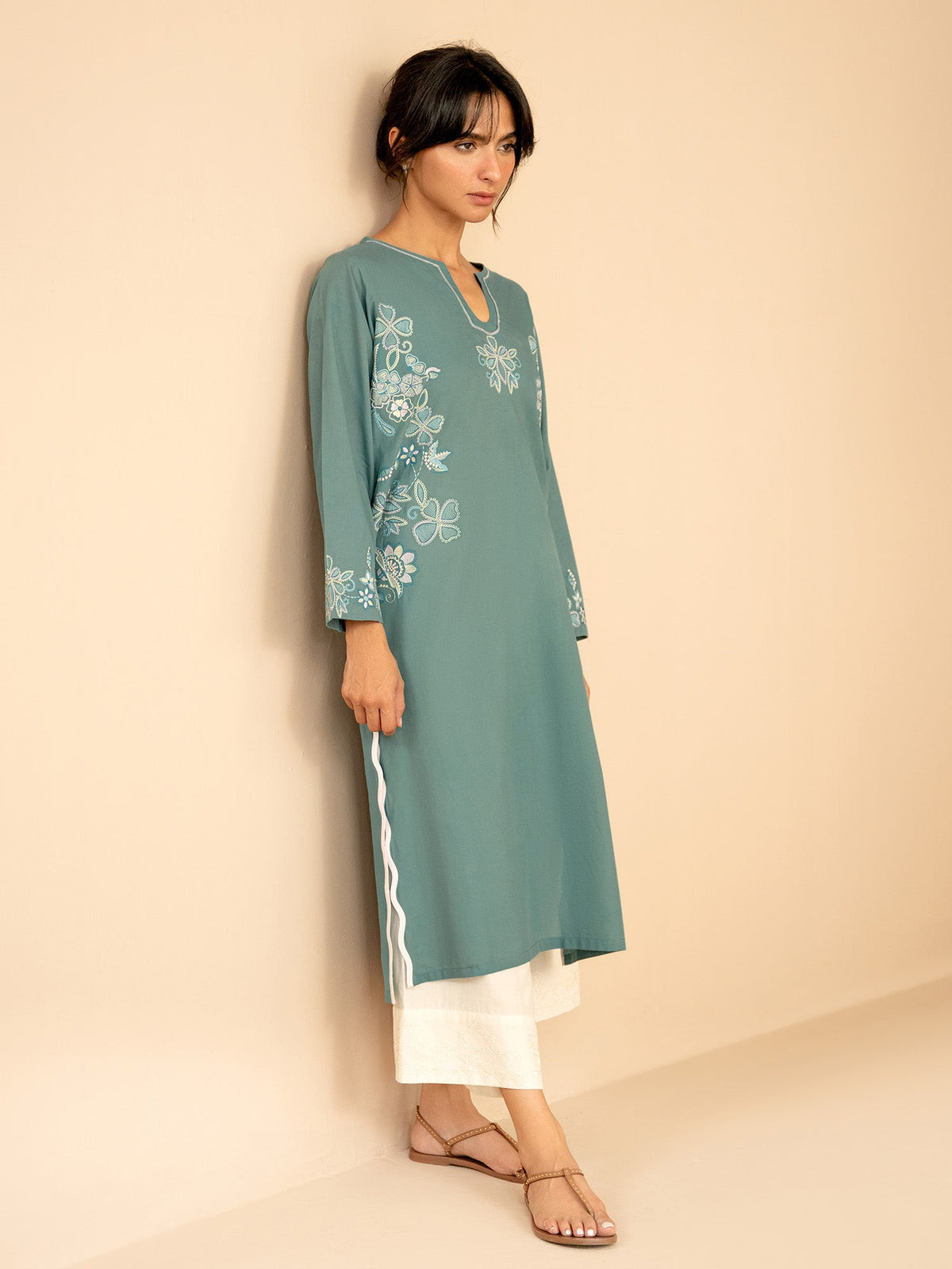 Embroidered Kurta