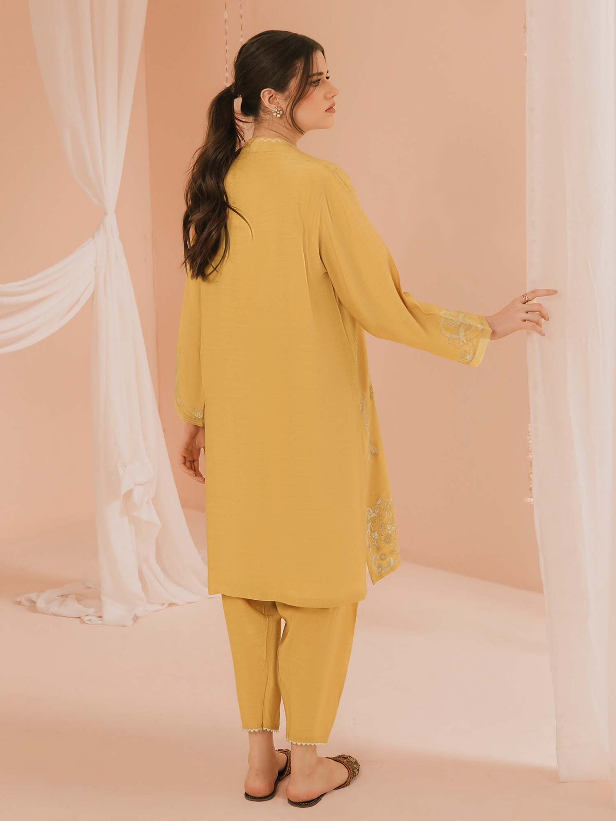 Embroidered Co-ord Set
