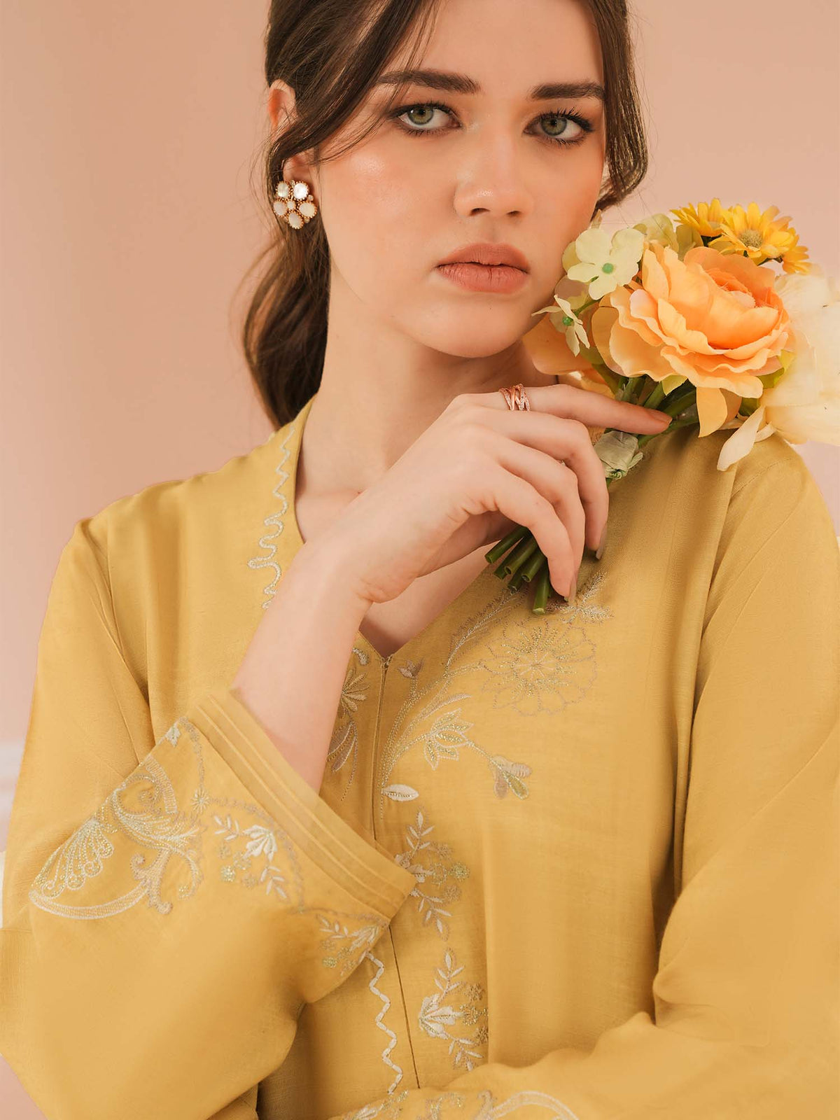 Embroidered Co-ord Set
