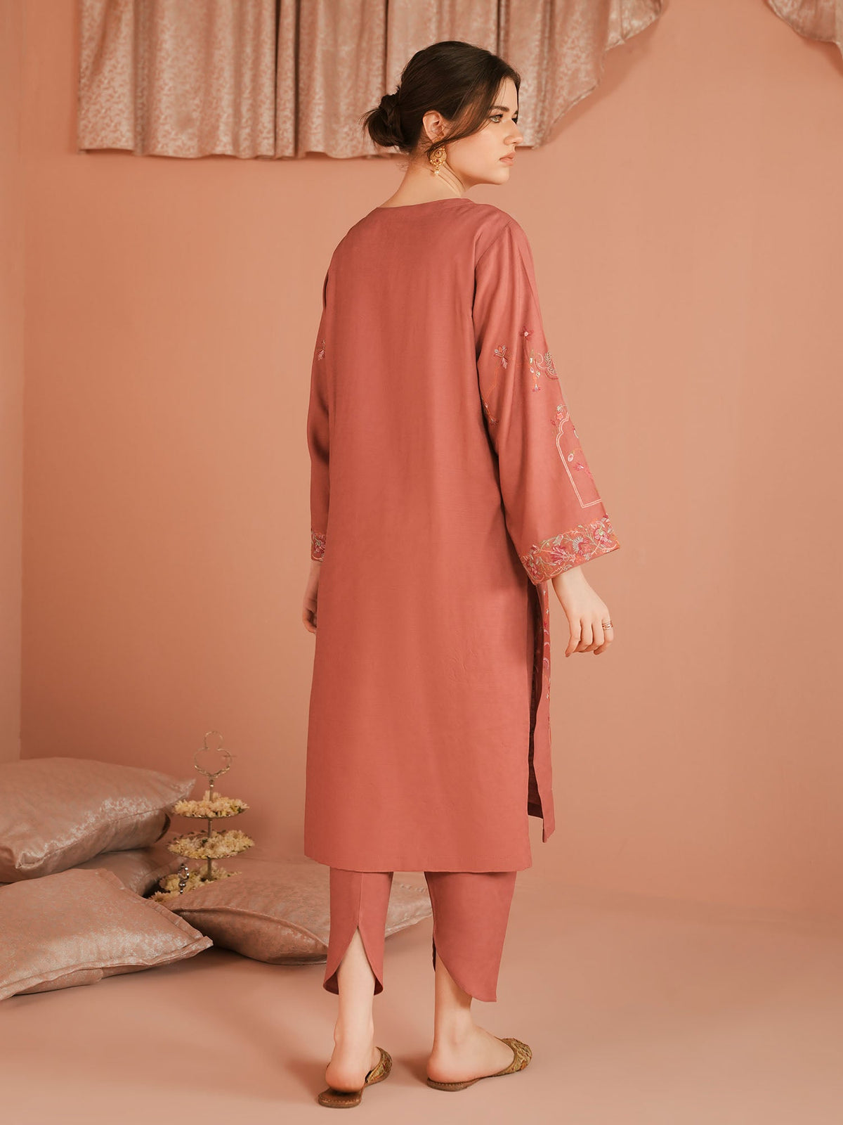 Embroidered Co-ord Set