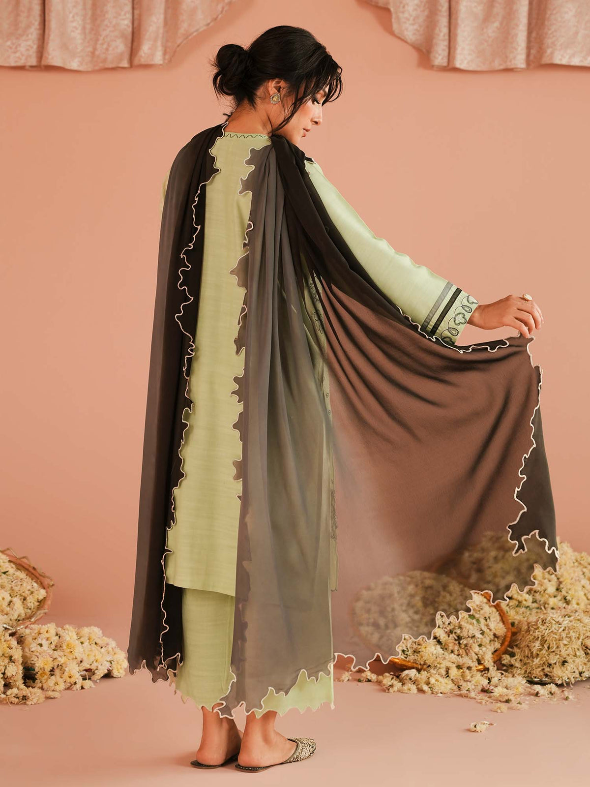 3-Piece Embroidered Suit