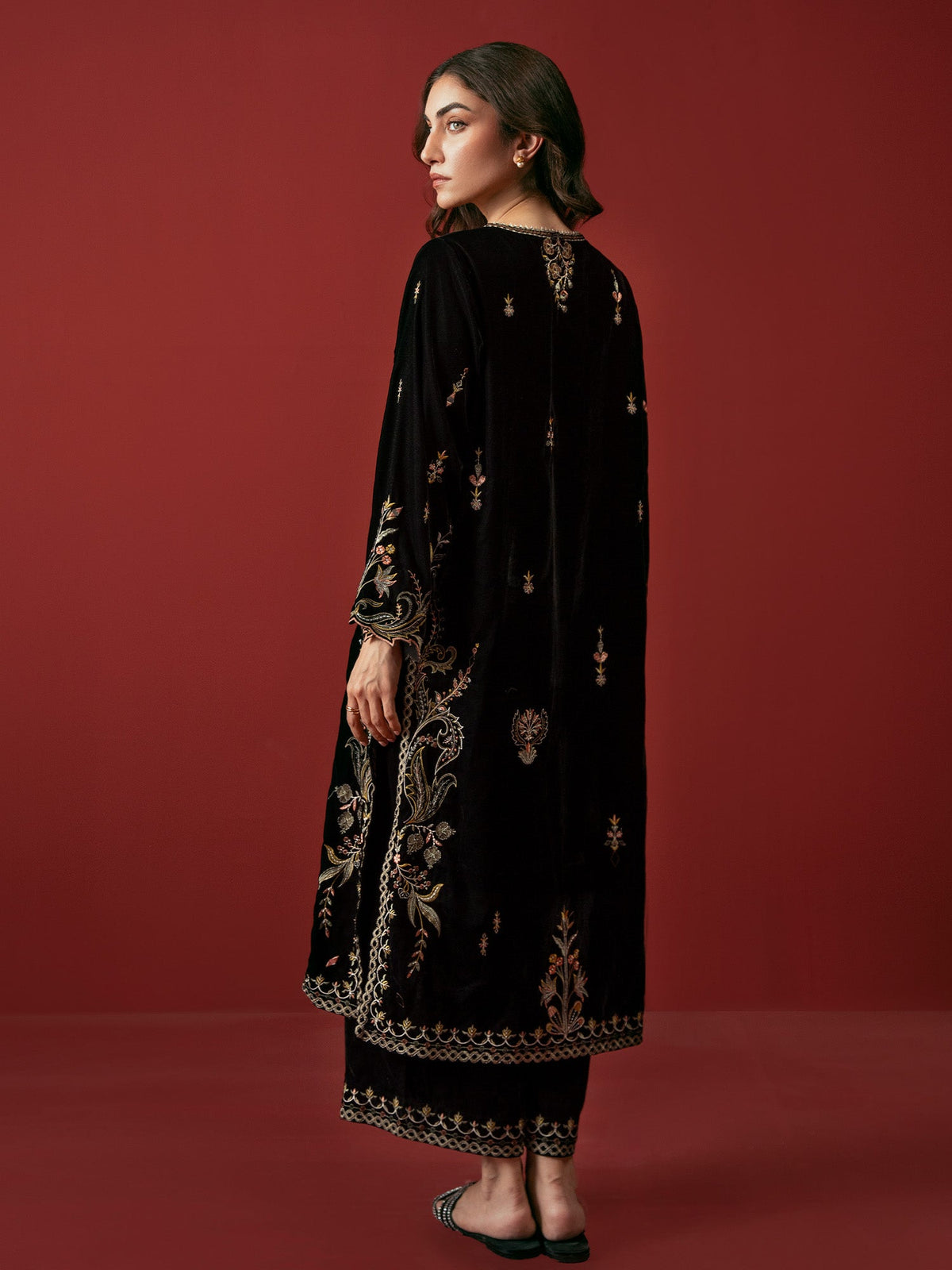 Embroidered Co-ord Set