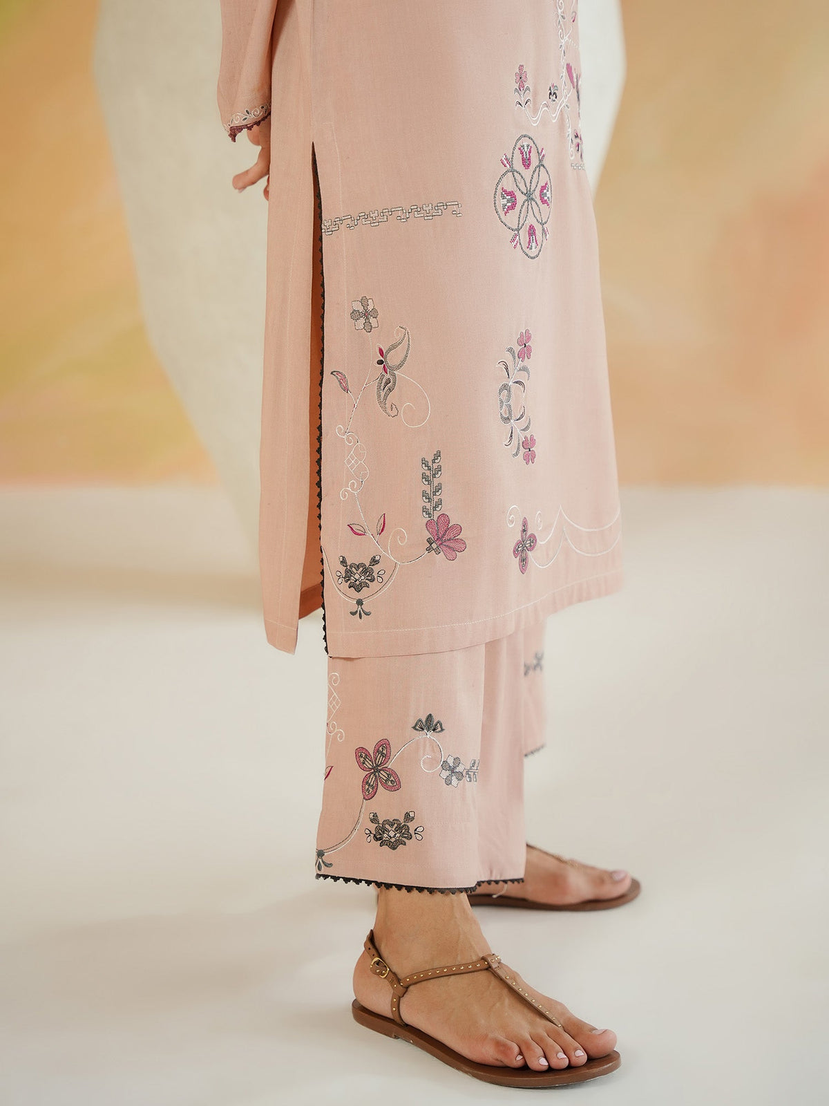 Embroidered Co-ord Set