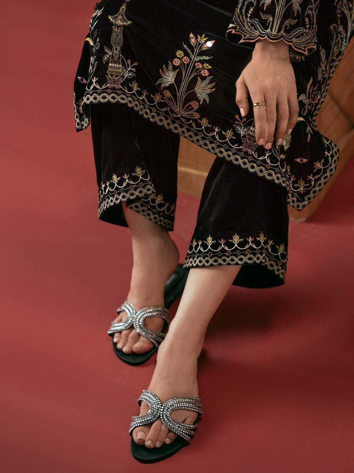 Embroidered Co-ord Set