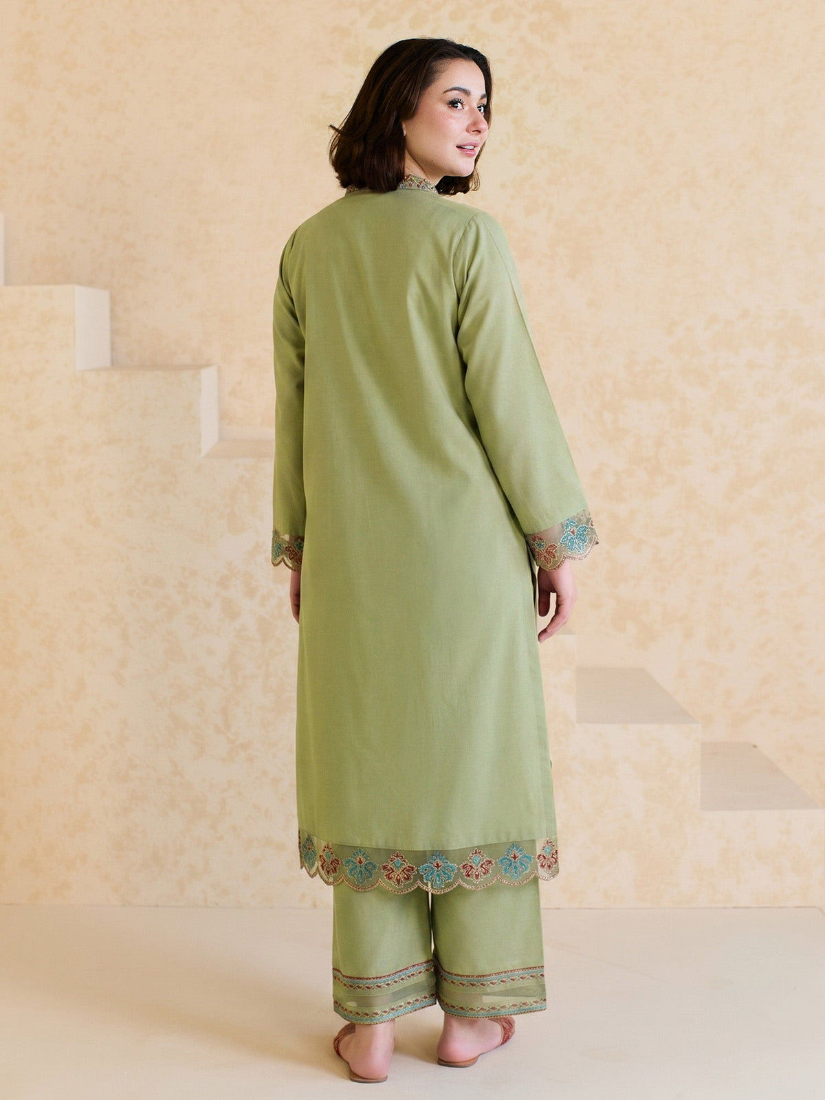 Embroidered Co-ord Set