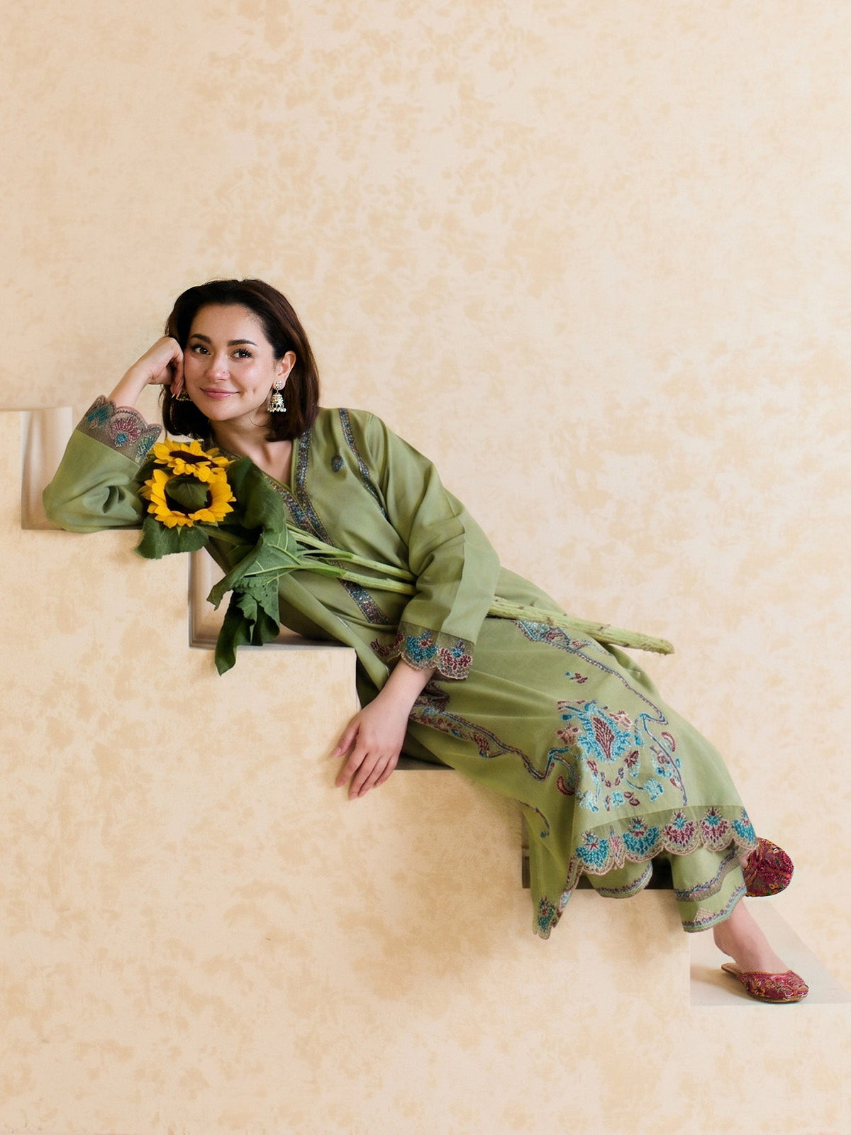 Embroidered Co-ord Set