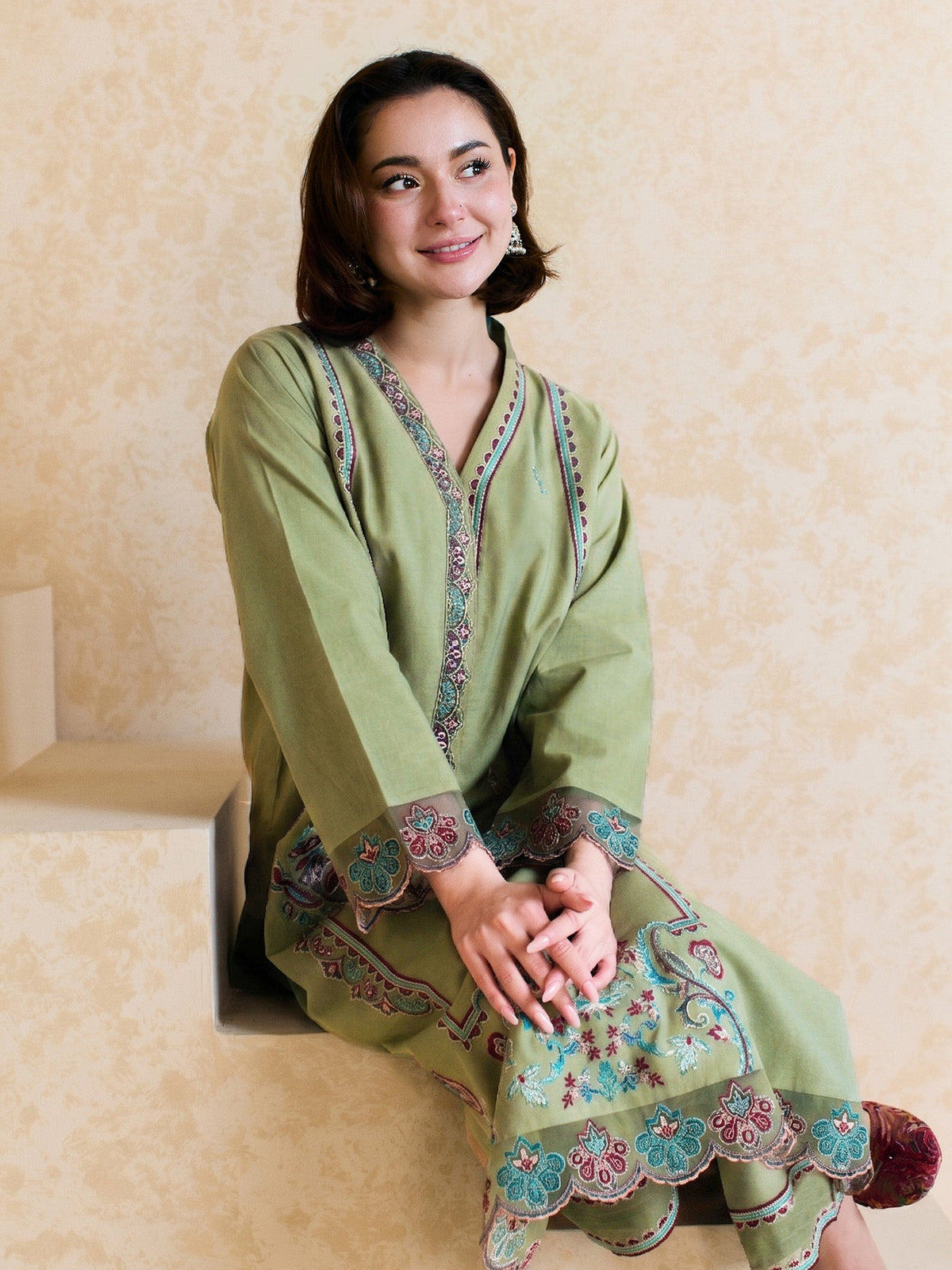 Embroidered Co-ord Set