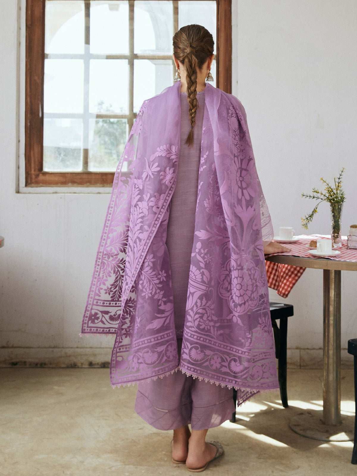3-Piece Embroidered Suit